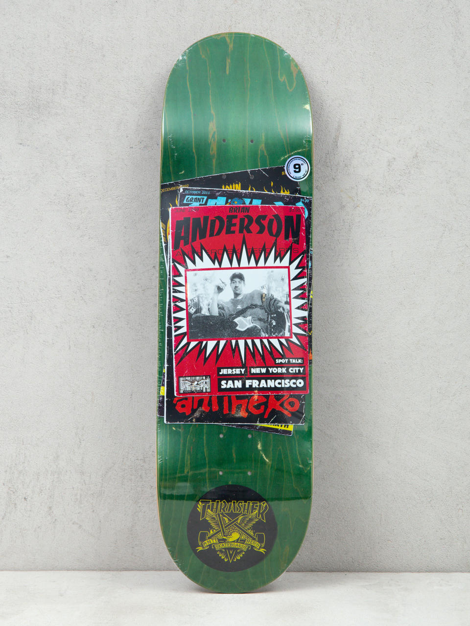 Antihero Deck Ba Thrasher (green)