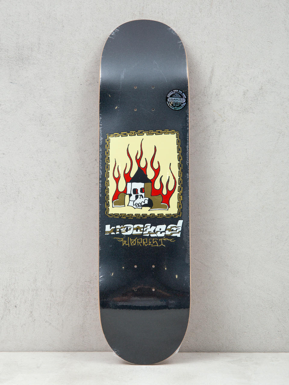 Krooked Deck Worrest Chnfrme (black)