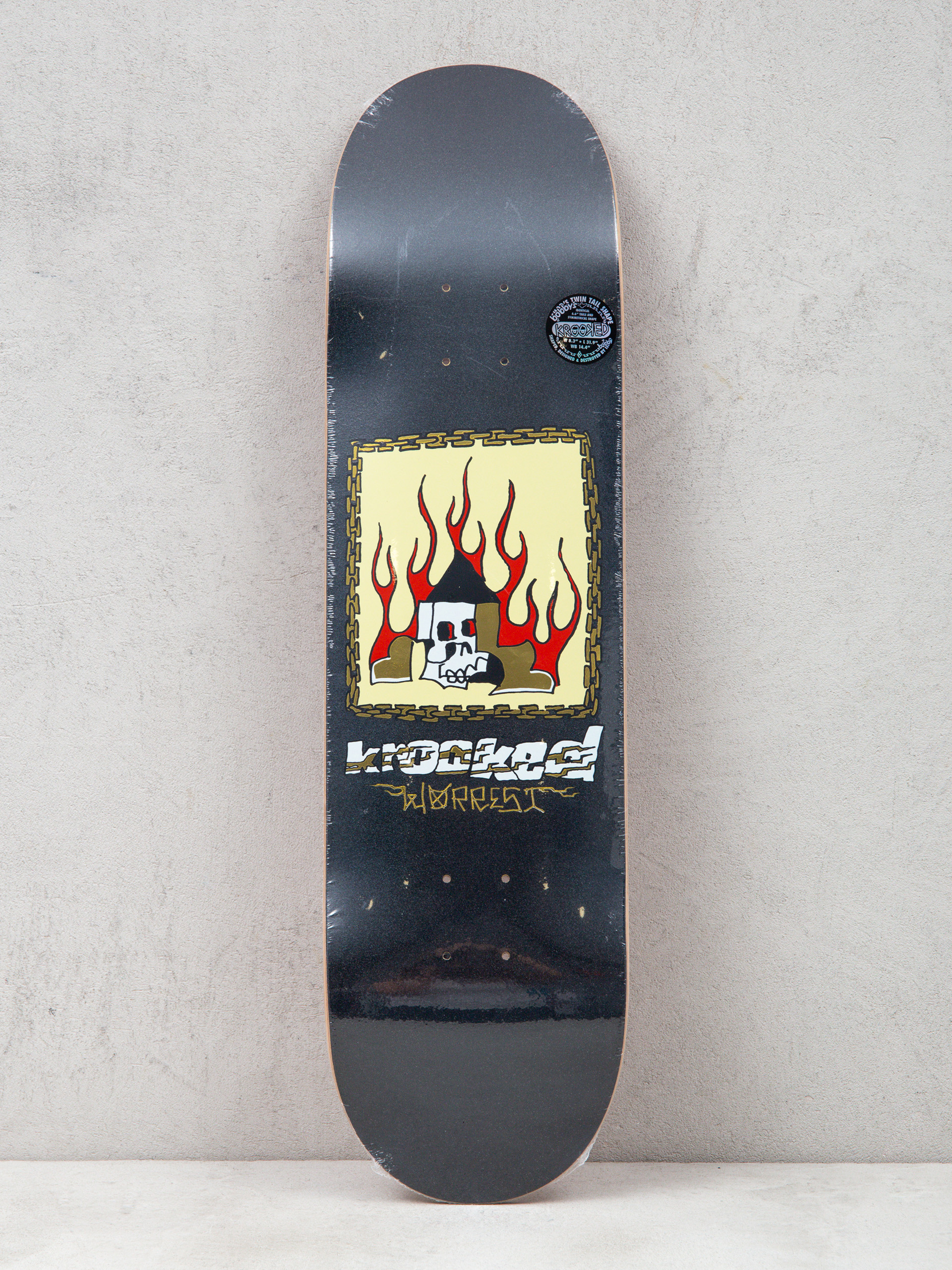 Krooked Deck Worrest Chnfrme (black)