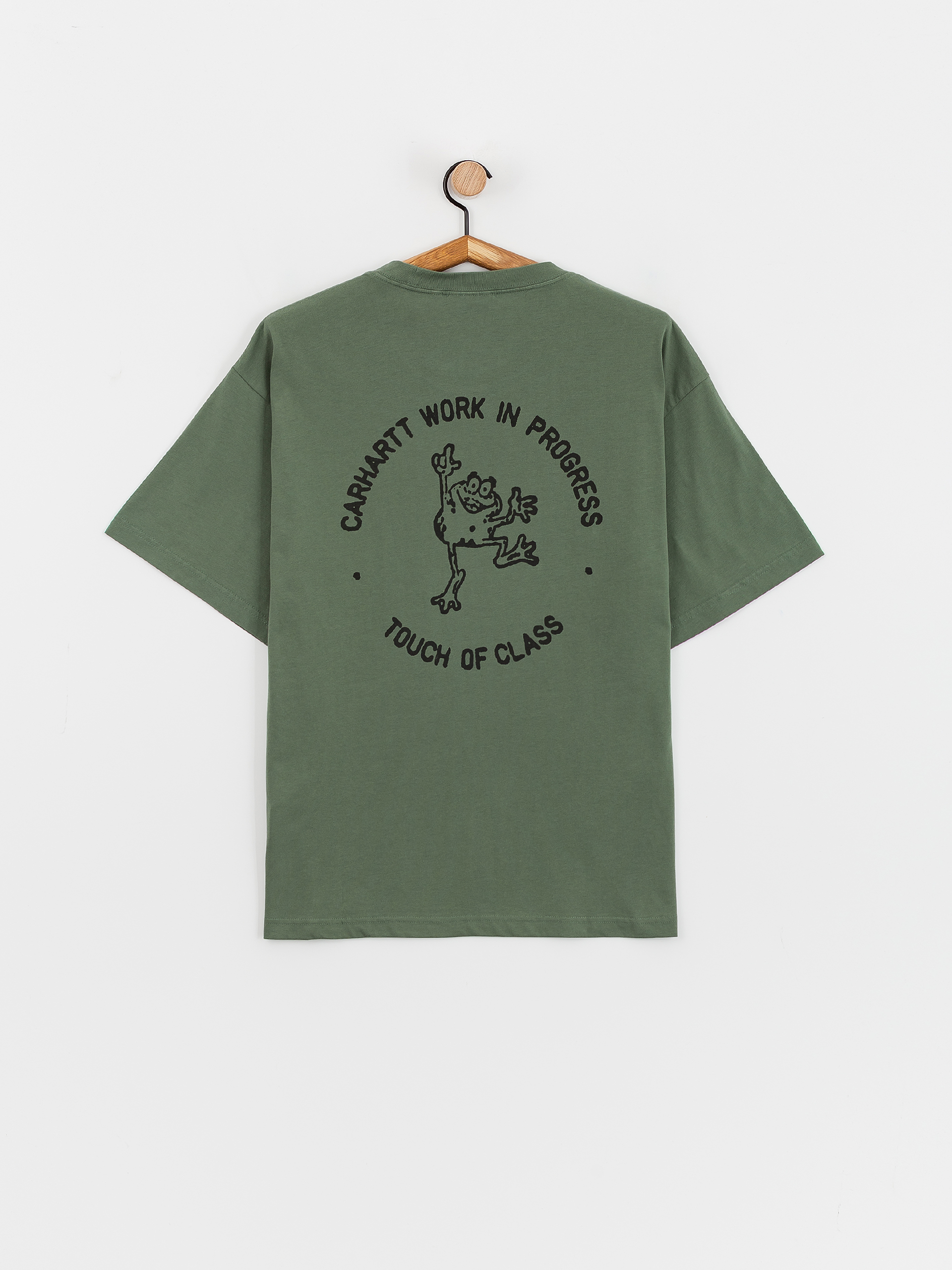 【関税込み】Carhartt Work In Progress グリーン Stamp Tシャツ Carhartt WIP Stamp T-Shirt - green (duck green/black)