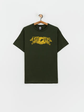Thrasher Mag Banner T-Shirt (forest green)