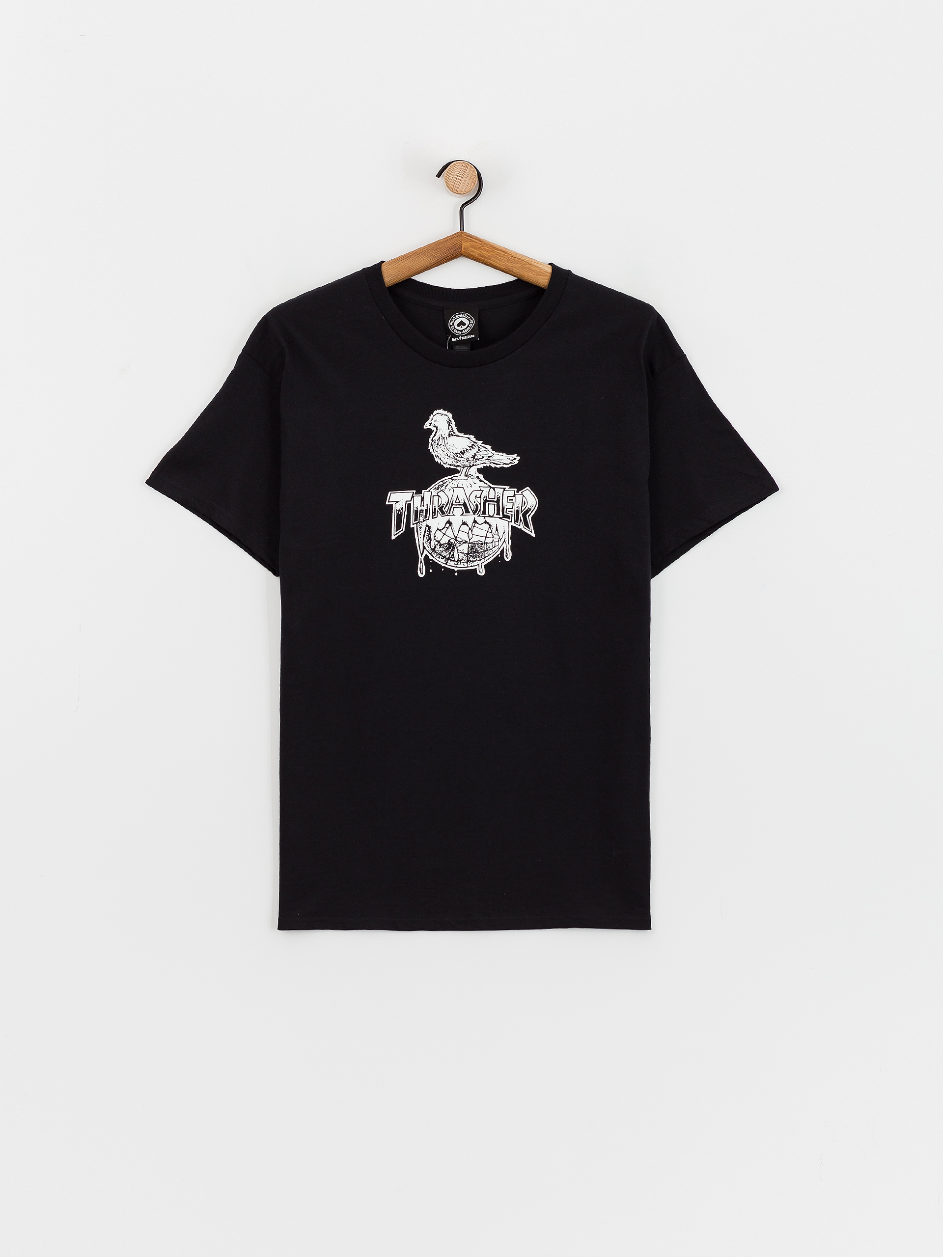 Thrasher Cover The Earth T-Shirt (black)