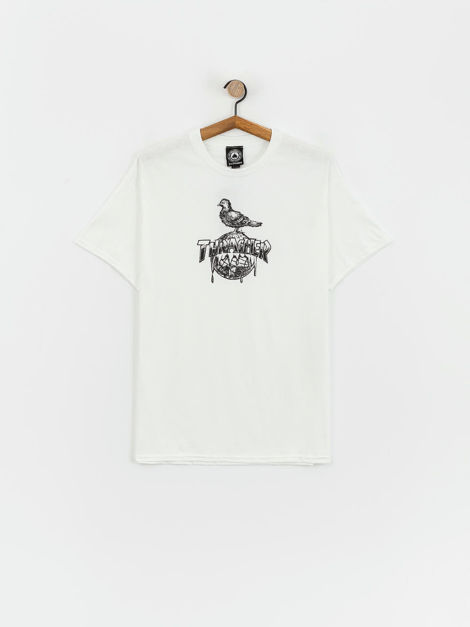 Thrasher Cover The Earth T-Shirt (white)