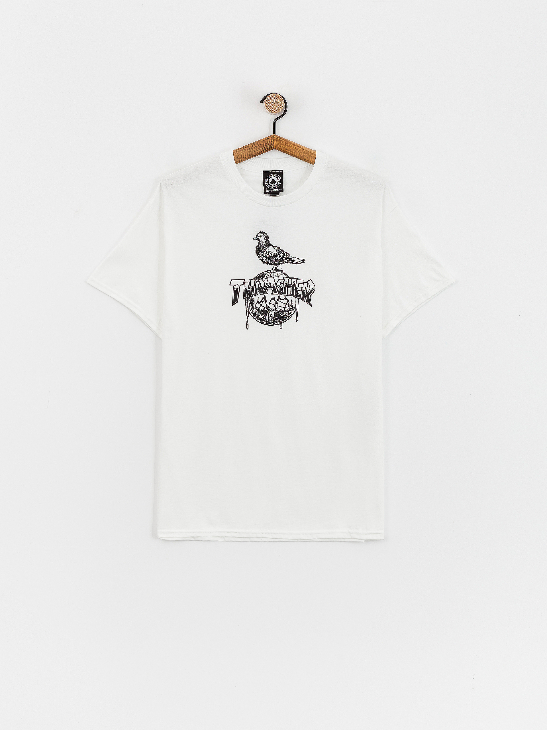 Thrasher Cover The Earth T-Shirt (white)