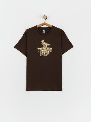 Thrasher Cover The Earth T-Shirt (dark chocolate)