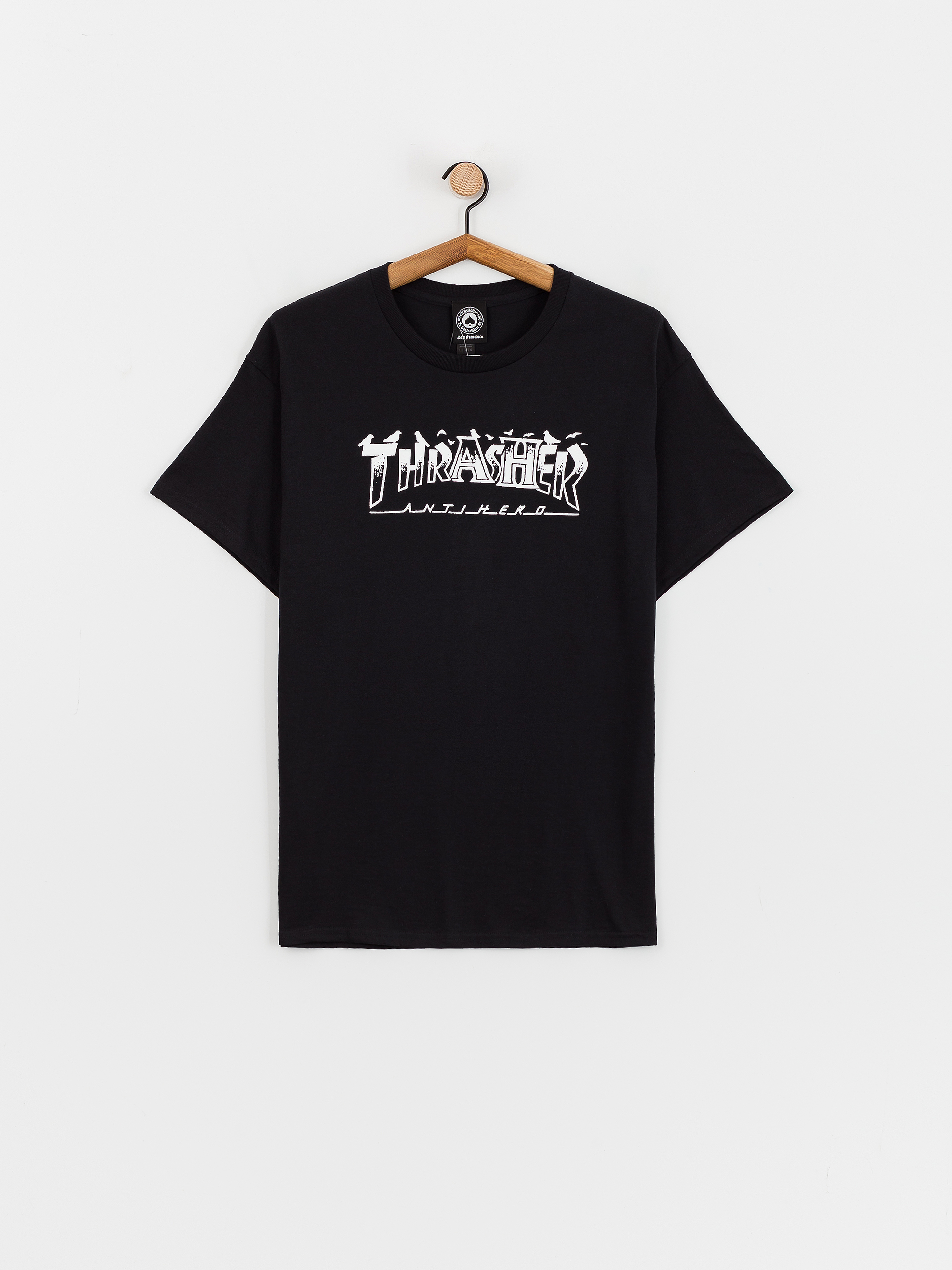 Thrasher Pigeon Mag T-Shirt black (black)