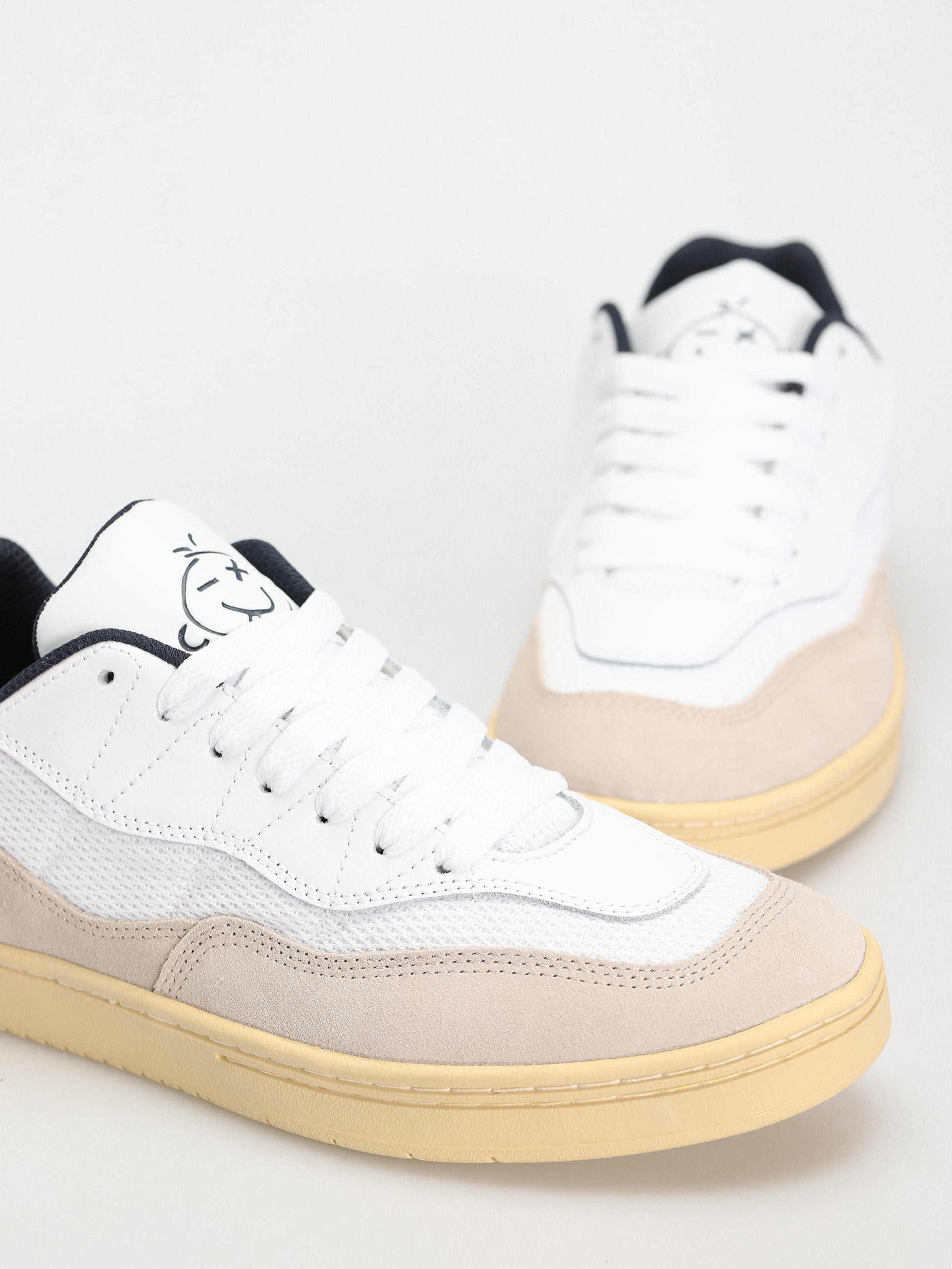 Etnies Snake Shoes (white/navy)