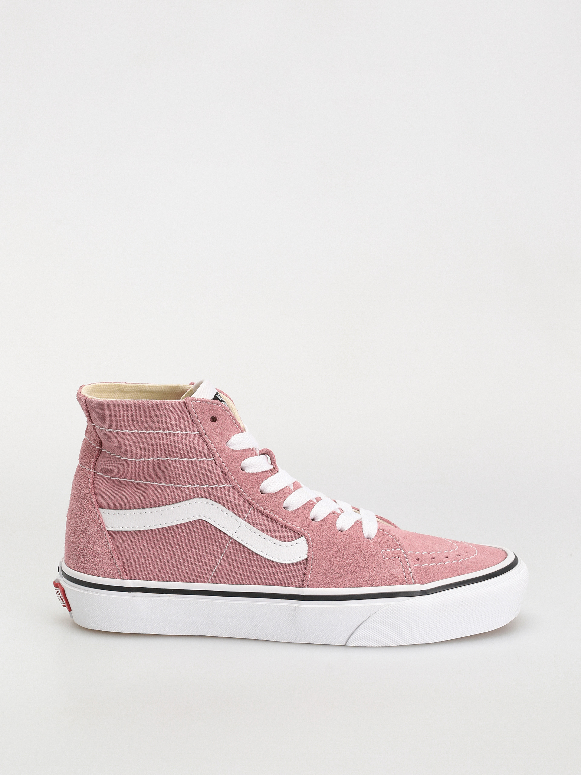 Baby pink suede vans on sale