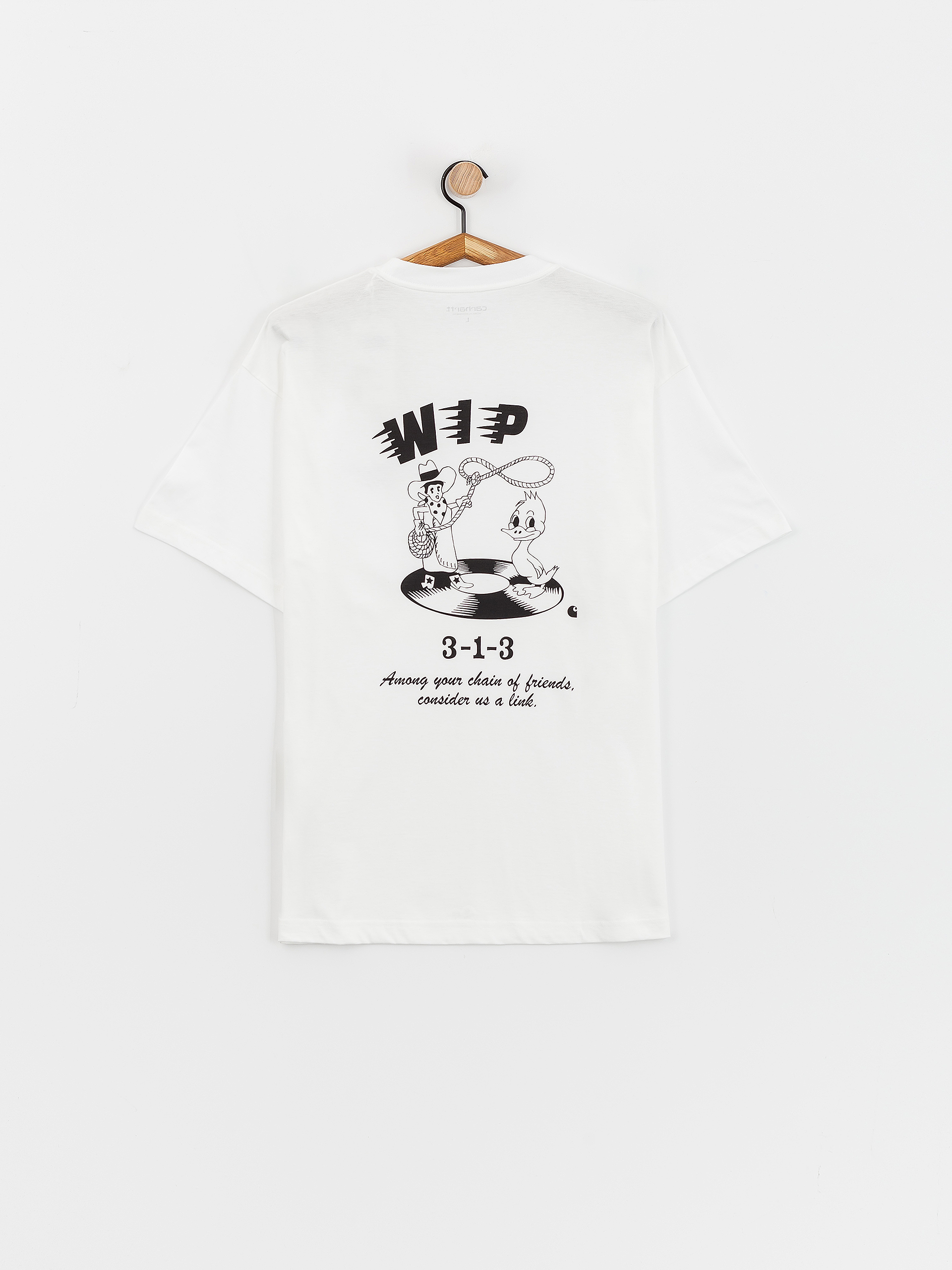 Carhartt WIP Friendship T-Shirt (white/black)