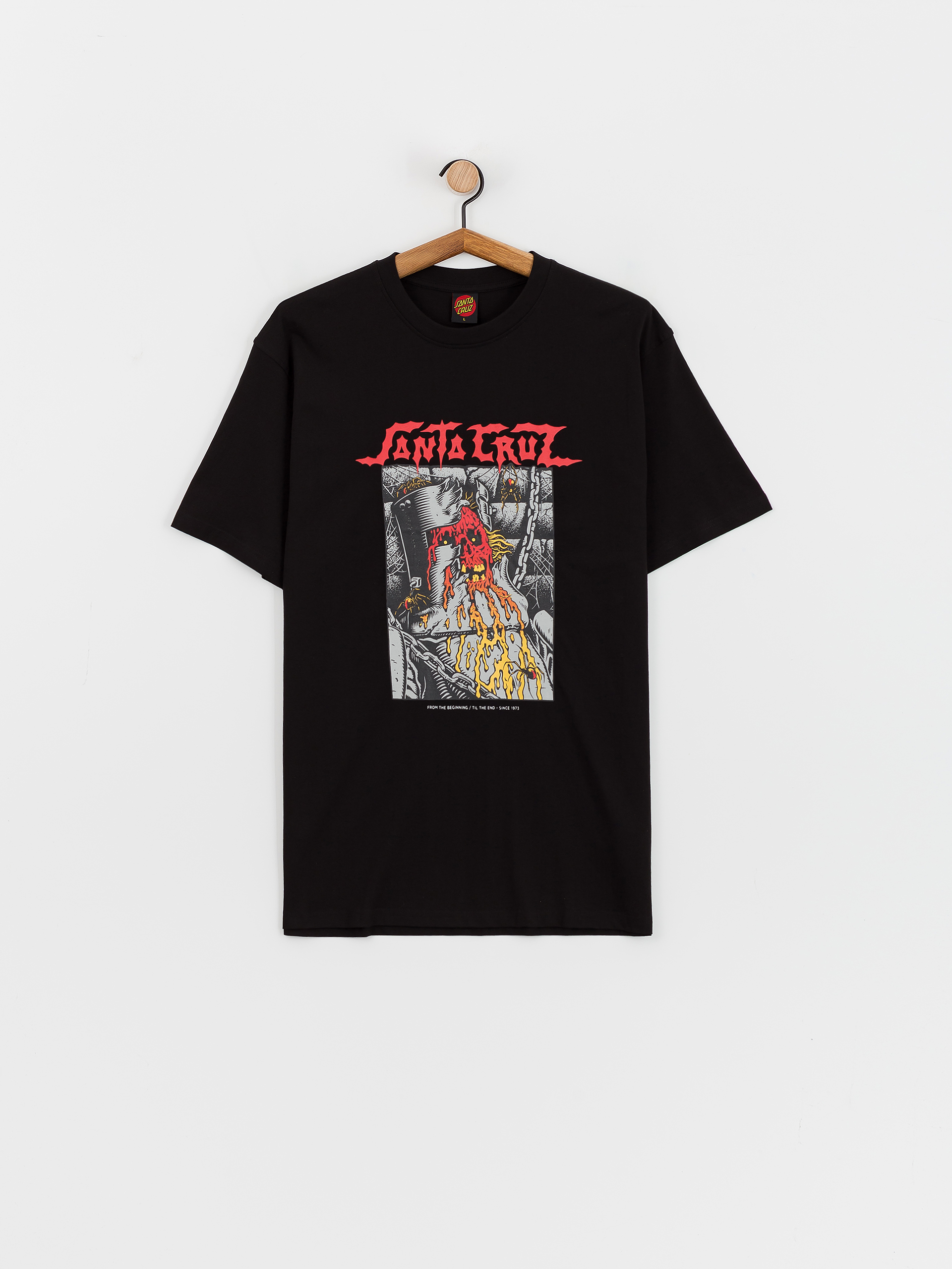 Santa Cruz Pace Dungeon Front T-Shirt (black)