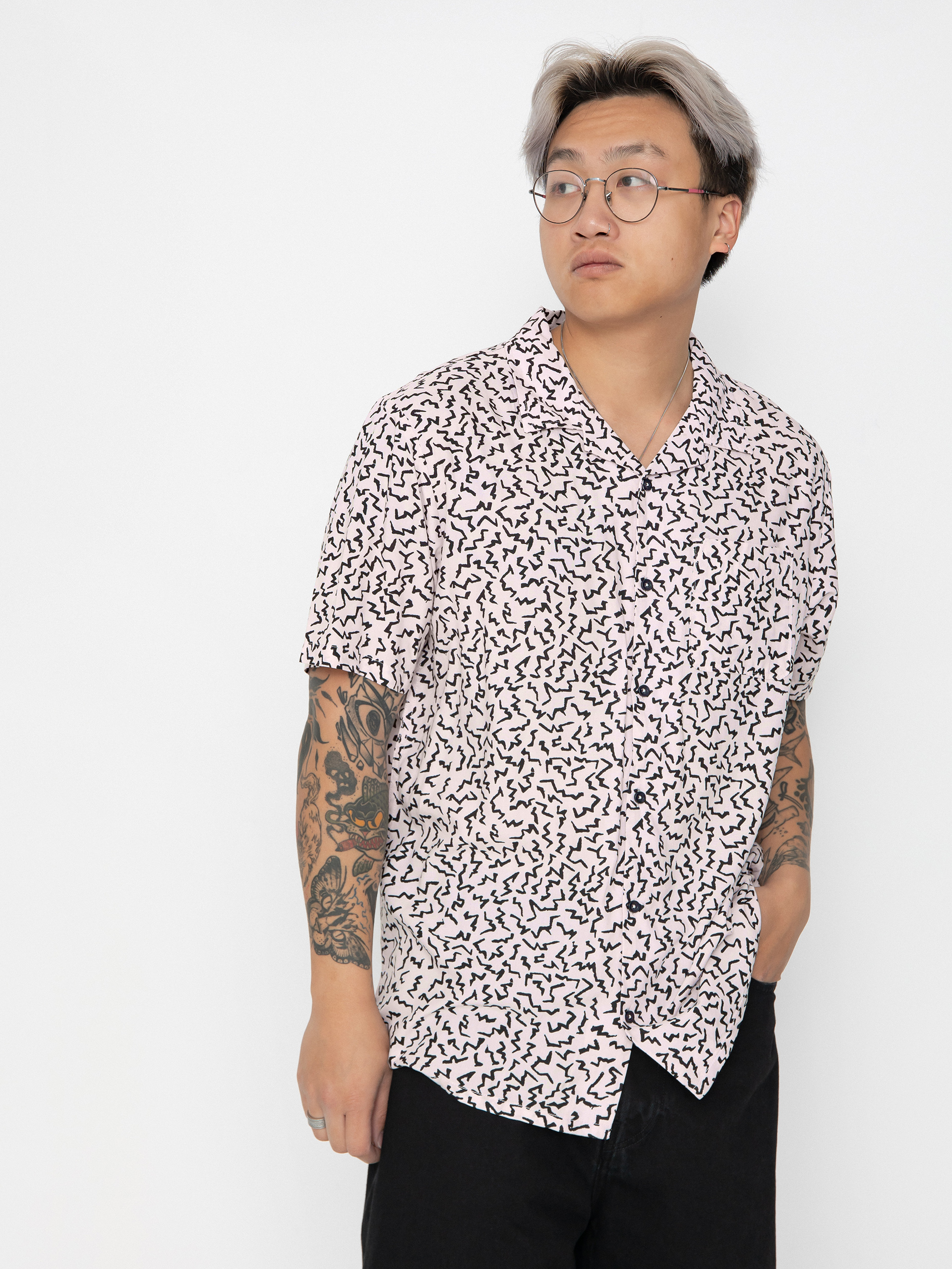 Volcom Asphalt Beach Shirt (lilac ash)