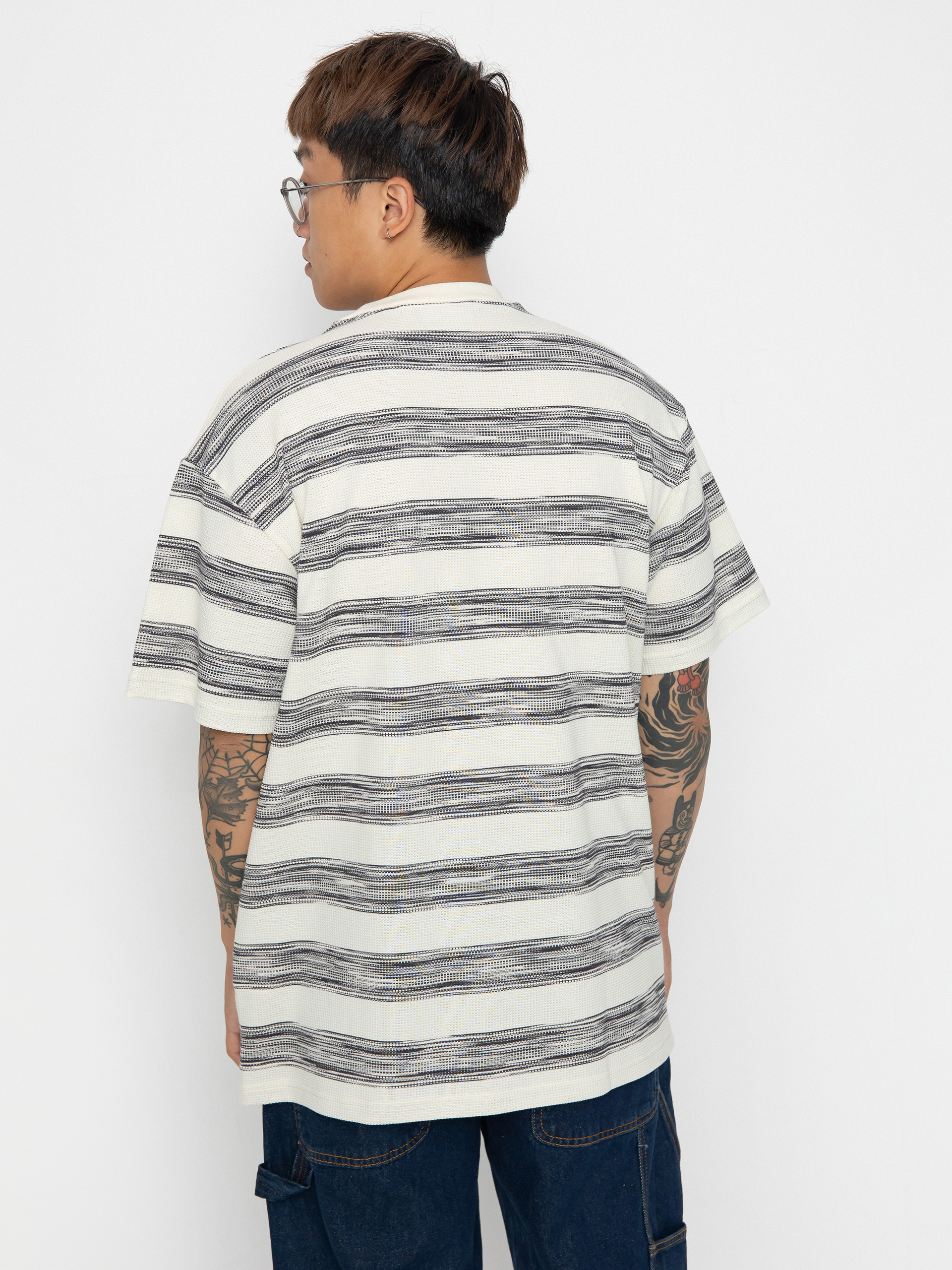 Carhartt WIP Dodson Pocket T-Shirt (dodson stripe horizontal/natural)