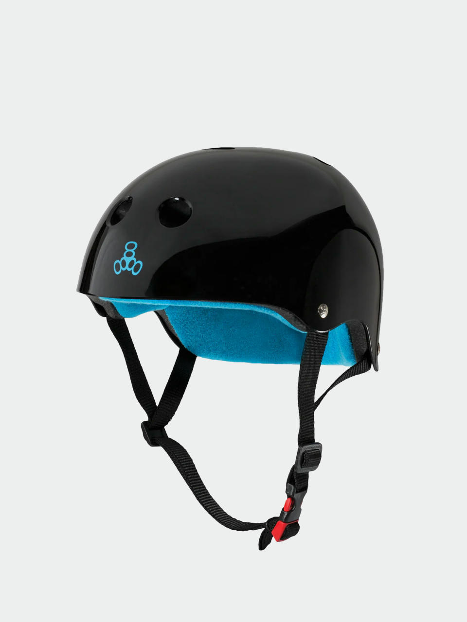 Triple Eight Helm The Certified Sweatsaver Helmet (black glossy)