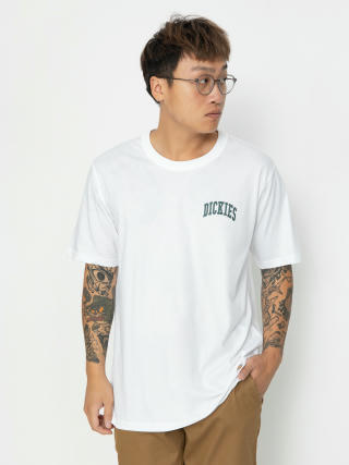 Dickies Aitkin Chest T-Shirt (wht/lncn grn)