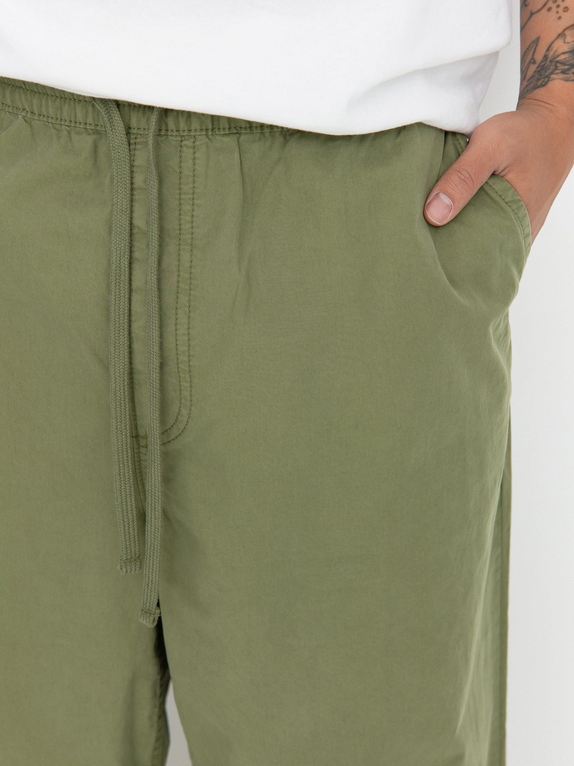 Vans Range Baggy Tapered Elastic Waist Pants (loden green)