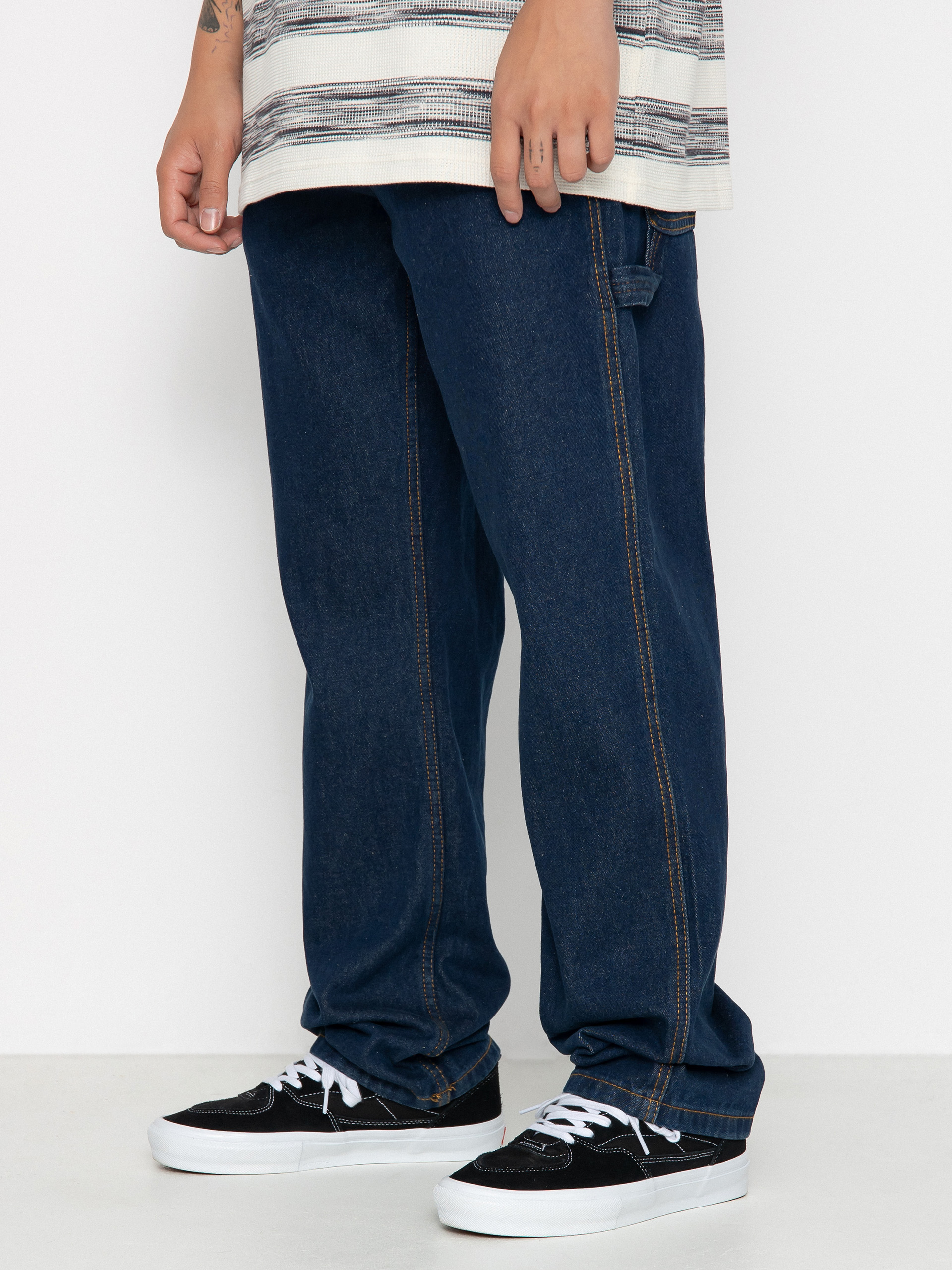 Vans Drill Chore Relaxed Carpenter Denim Pants (dark denim)