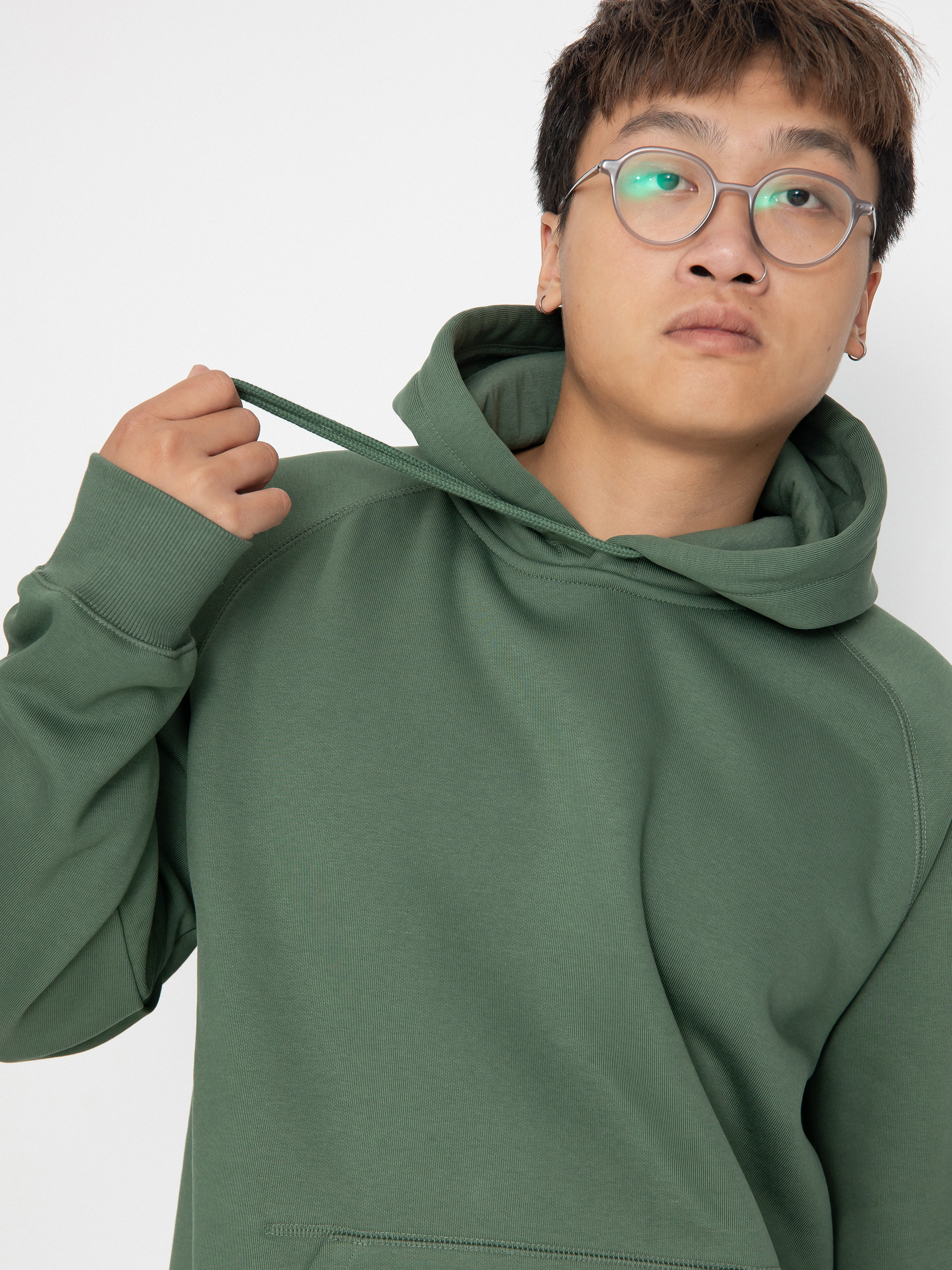Carhartt WIP Chase HD Hoodie - green (duck green/gold)