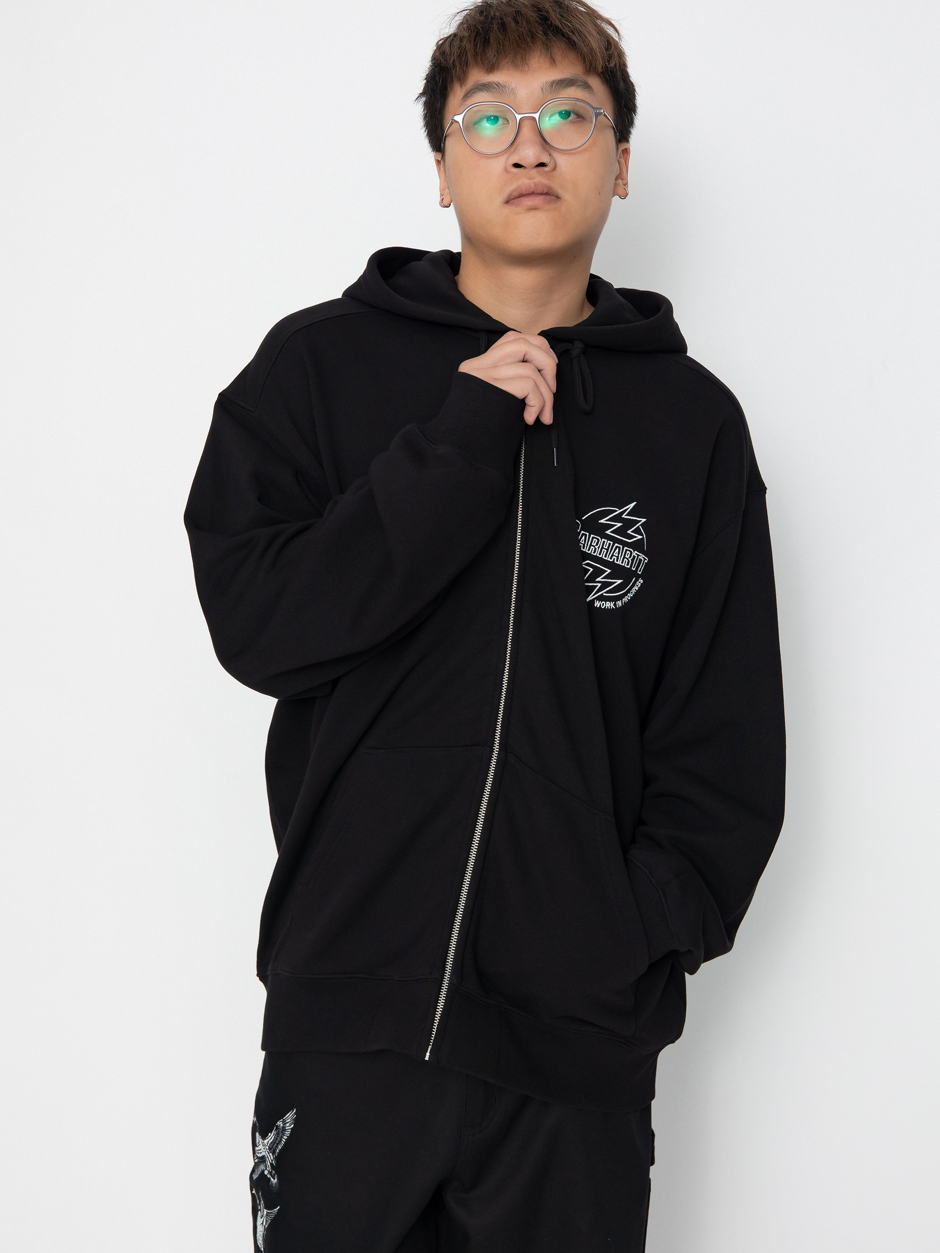 Carhartt WIP Ablaze ZHD Hoodie - black (black/wax)