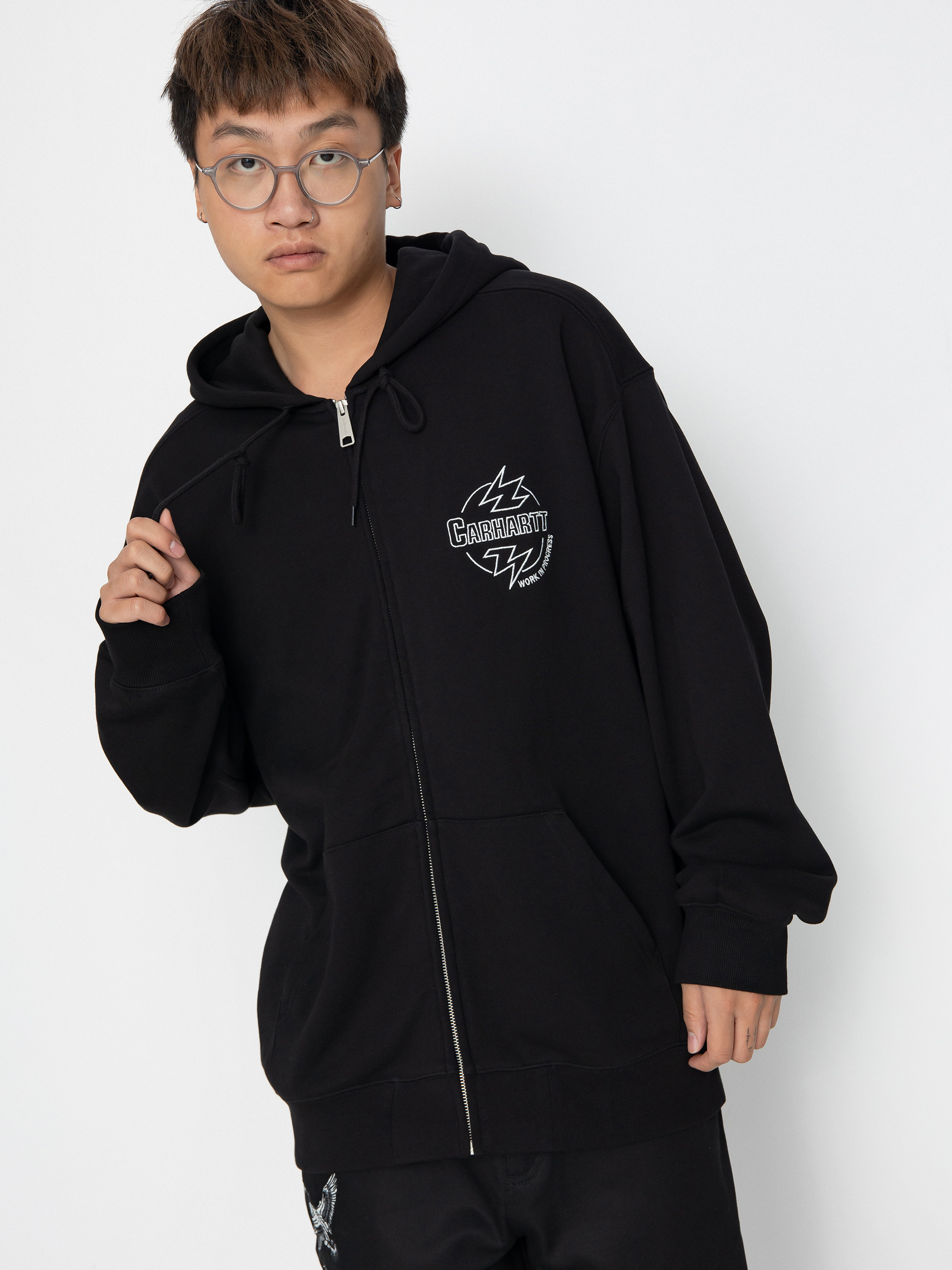 Carhartt WIP Ablaze ZHD Hoodie - black (black/wax)