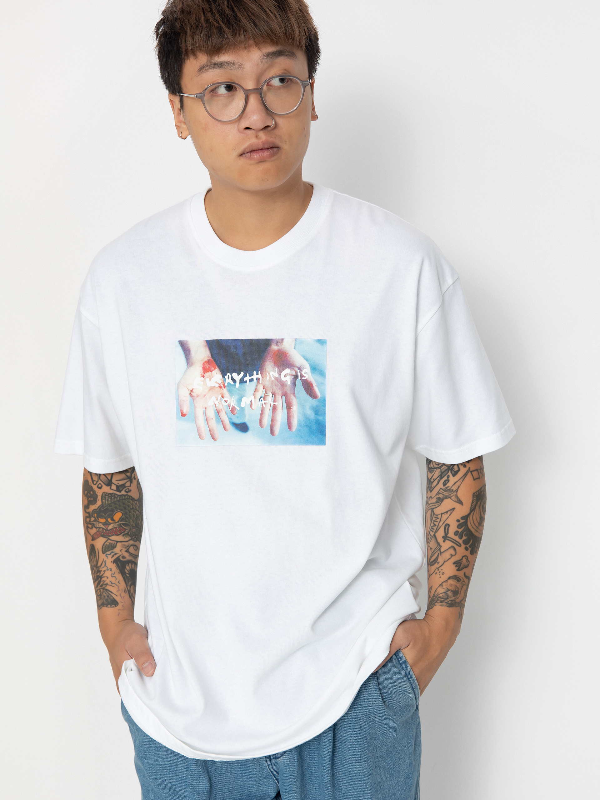 Polar Skate Commitment T-Shirt (white)