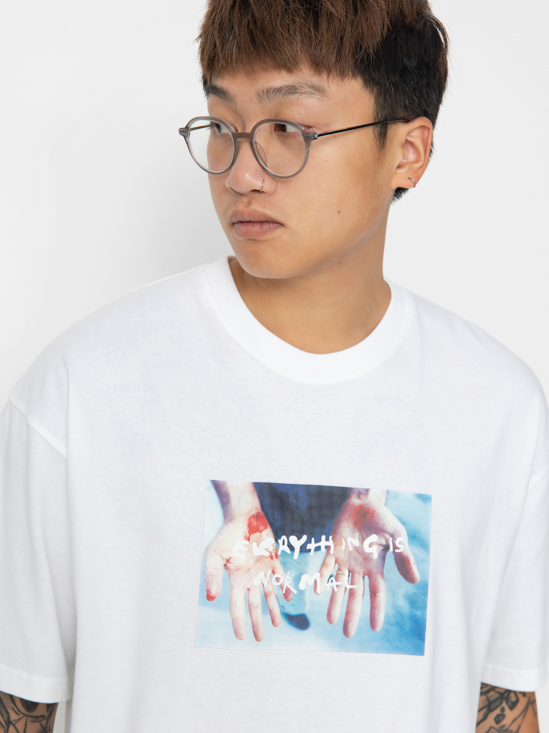 Polar Skate Commitment T-Shirt (white)