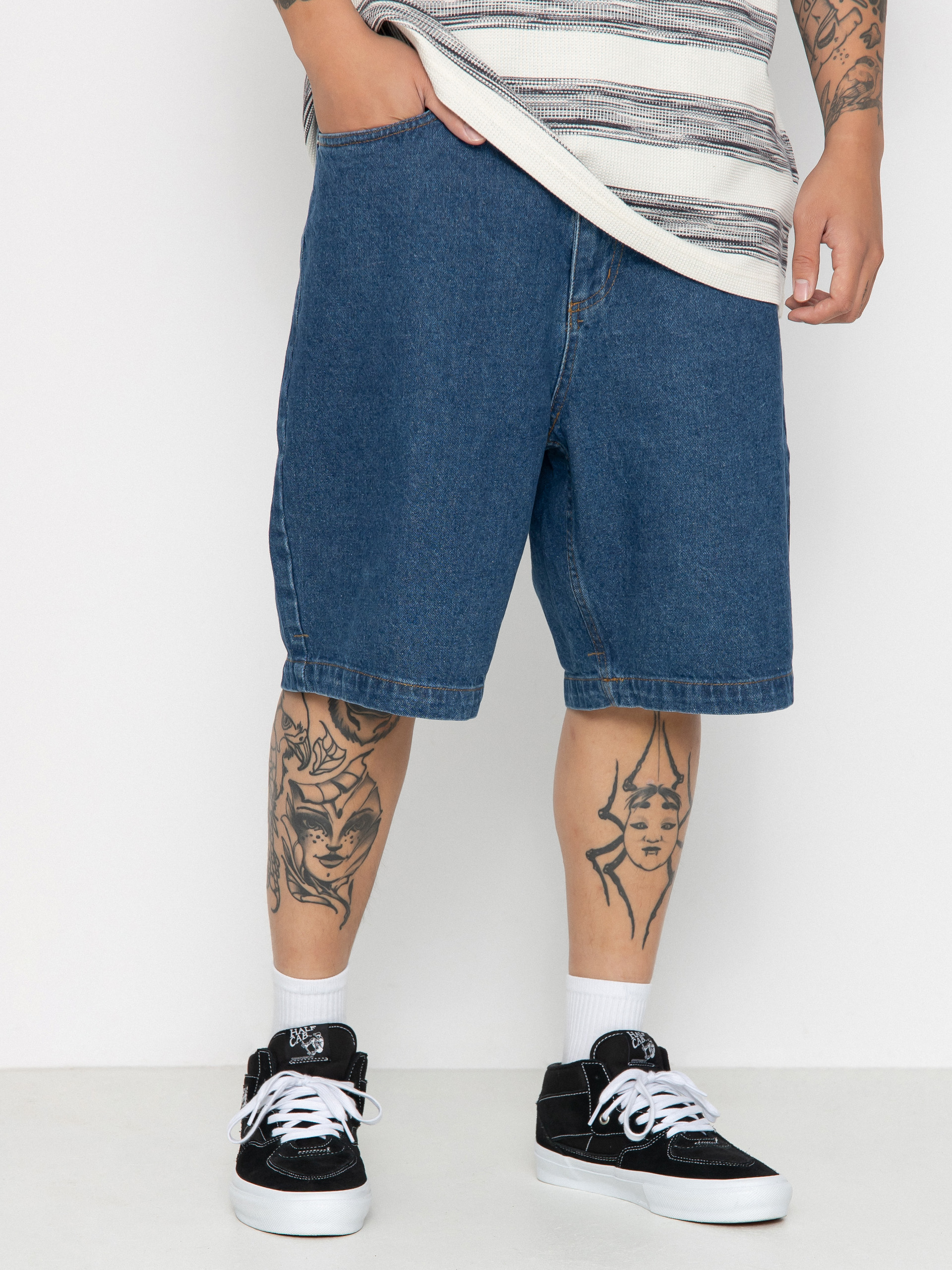 Stussy Denim Big Ol' Jean Shorts - blue (blue) Stussy Denim Big Ol' Jean Shorts - blue (blue)