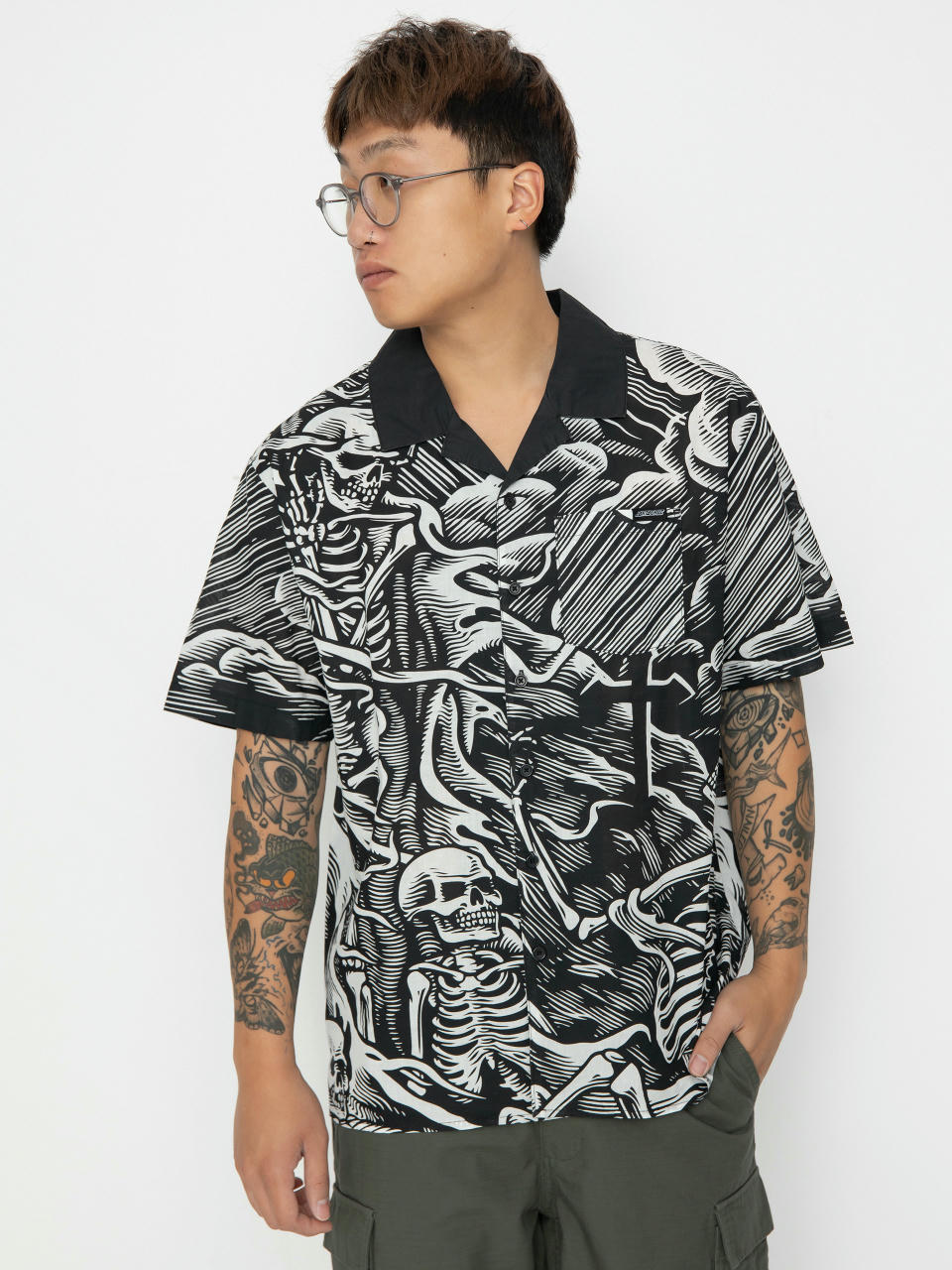 Santa Cruz O'Brien Purgatory Aop Shirt (black)