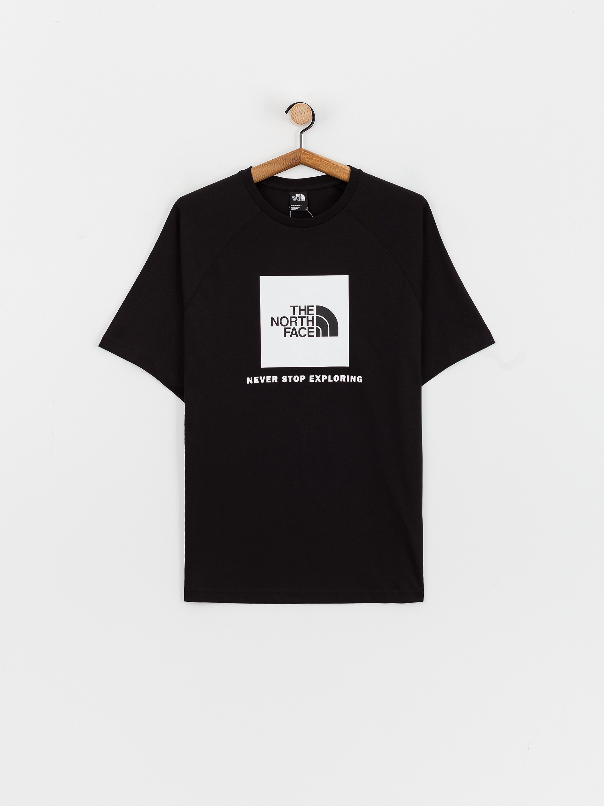 The North Face Raglan Redbox T-Shirt (tnf black)