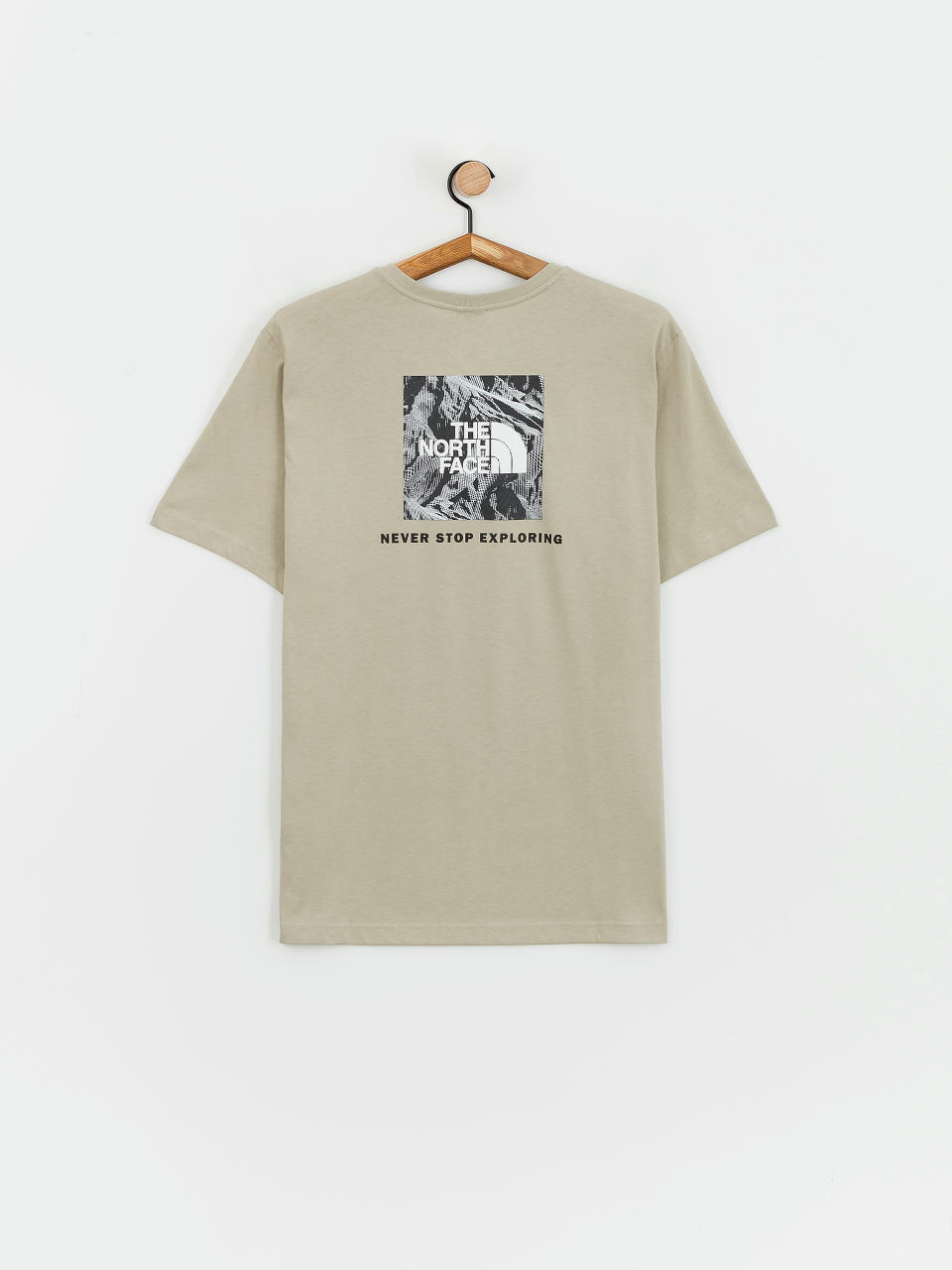 The North Face Redbox Graphic Infill 2 T-Shirt (clay grey/tnf black 3d)