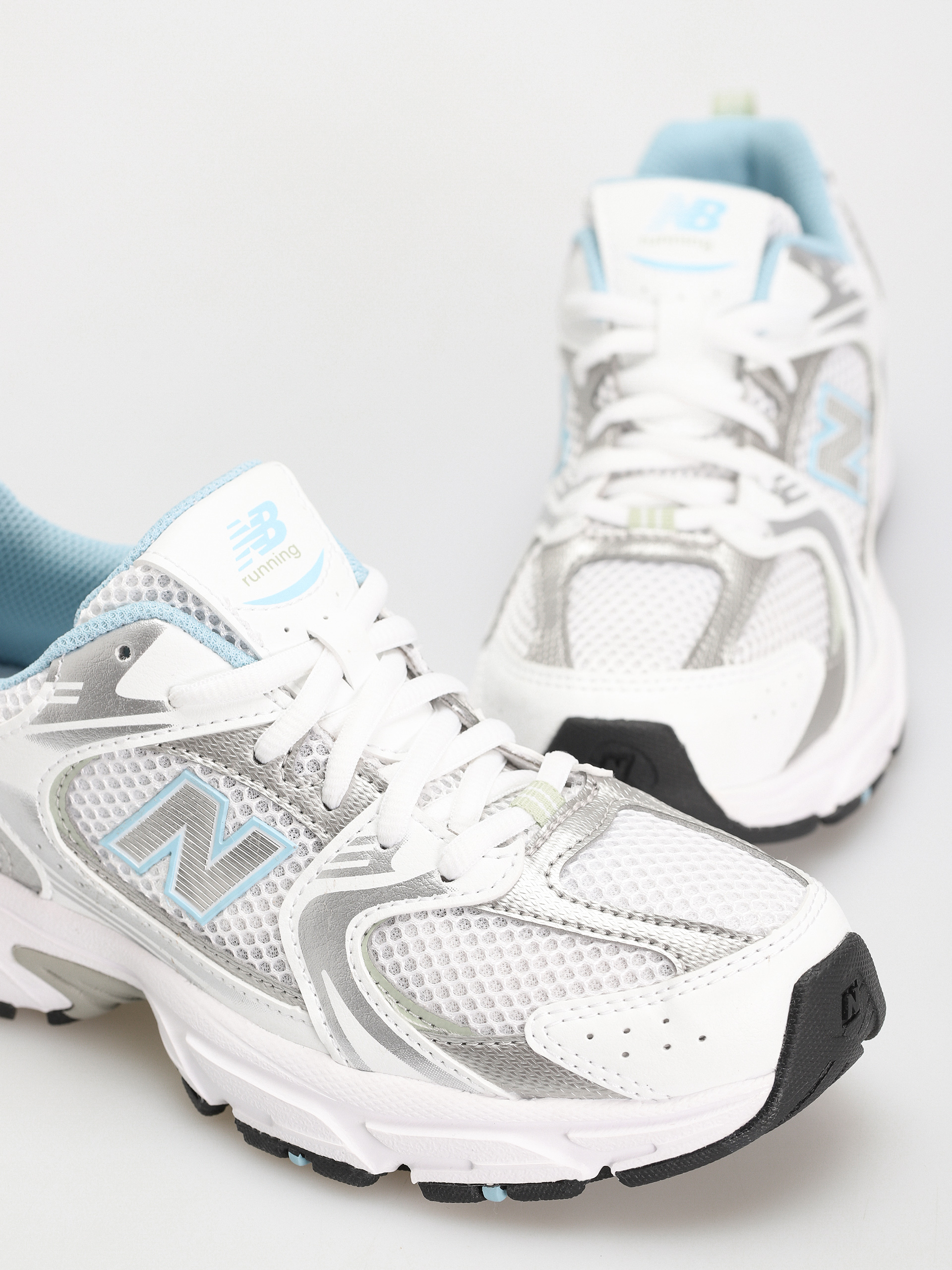 New Balance 530 JR Schuhe (white silver blue)