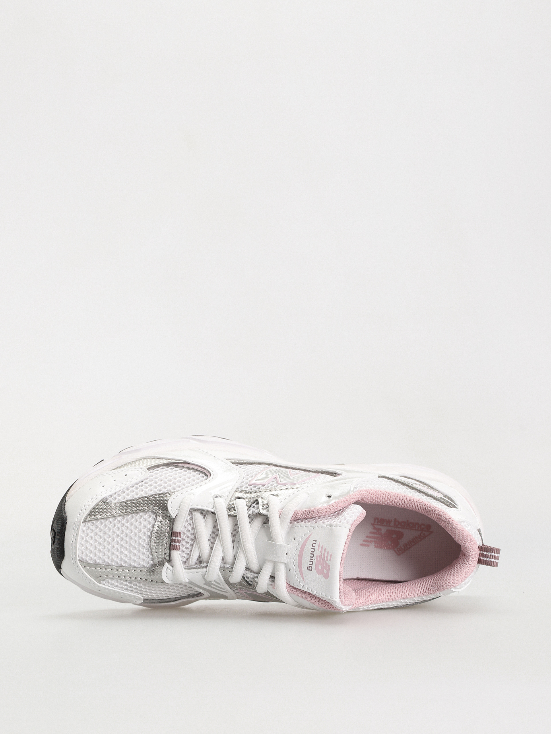 New Balance 530 JR Shoes (white silver pink)