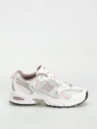 New Balance 530 Shoes (white silver pink)