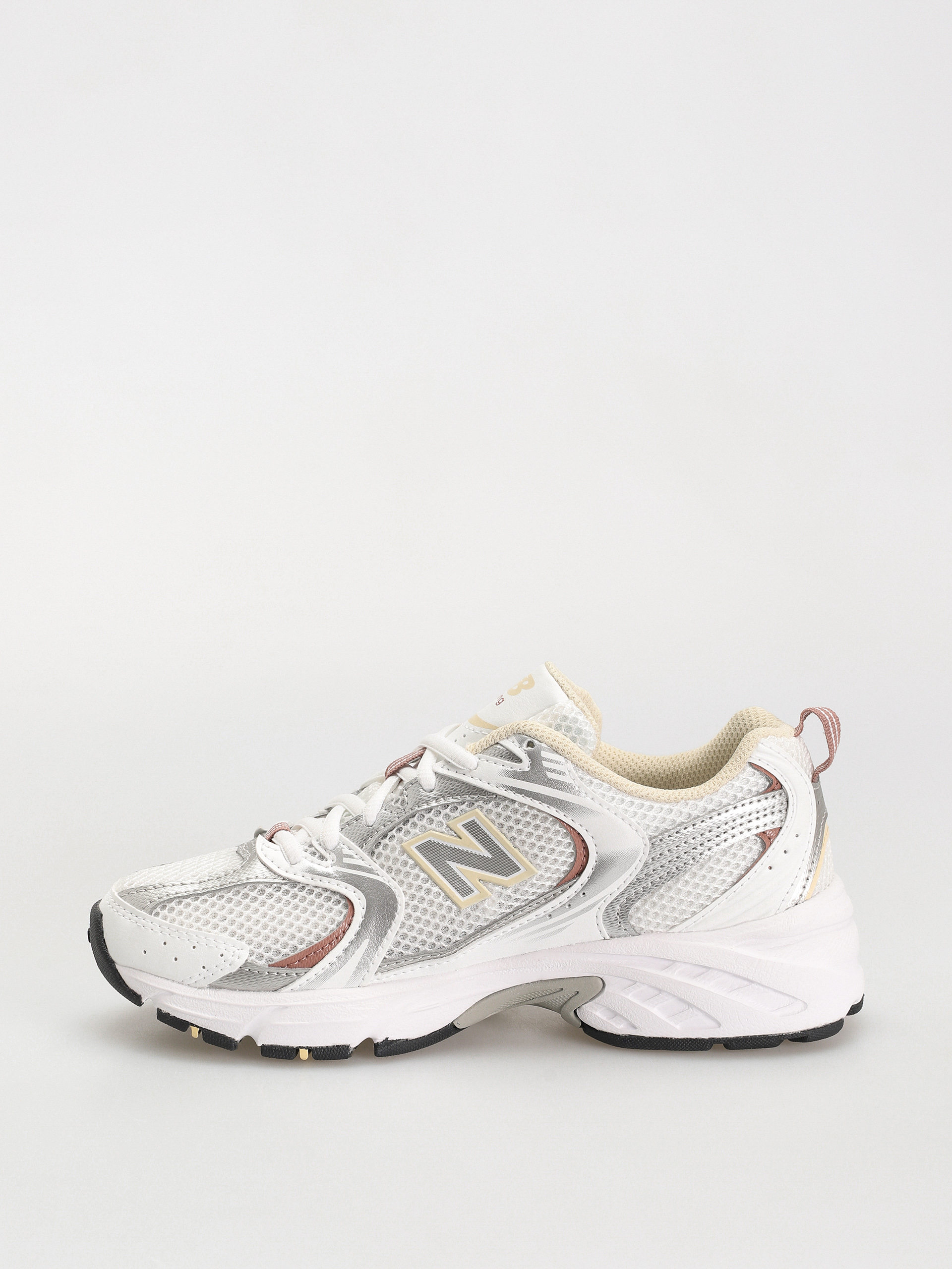 New Balance 530 Shoes (white silver beige)