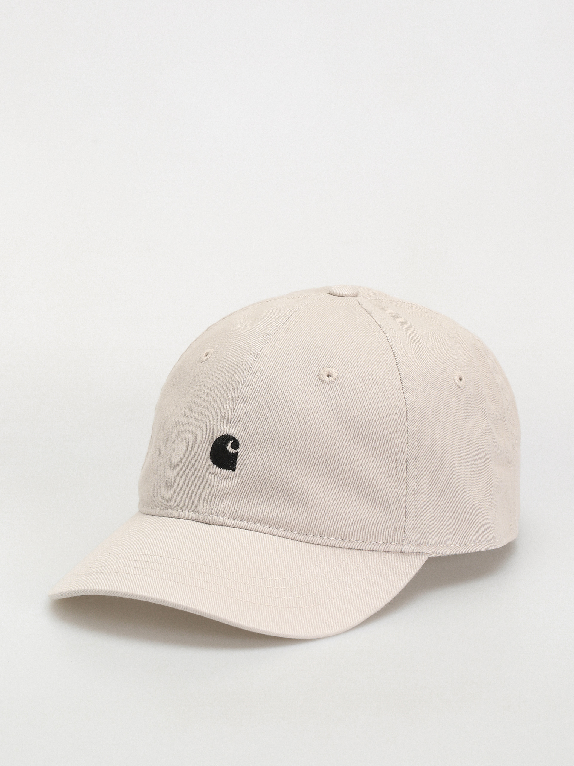 Carhartt WIP Madison Logo Cap (moonbeam/black)