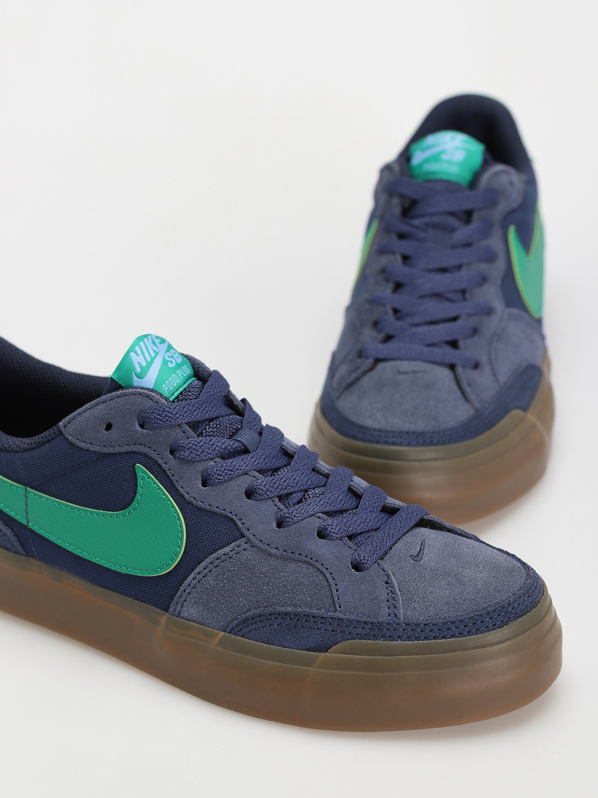 Nike SB Zoom Pogo Plus Shoes (midnight navy/malachite obsidian)