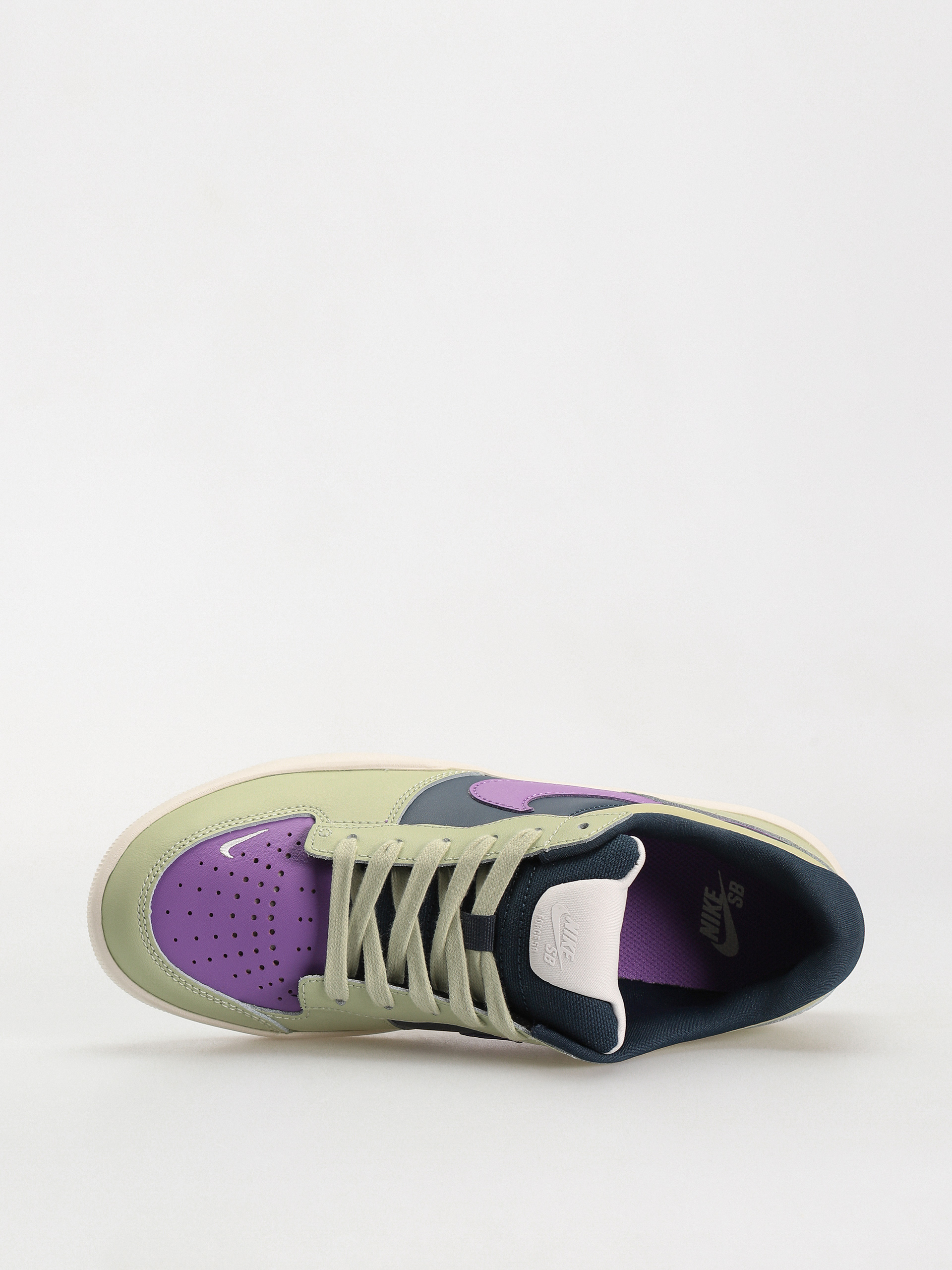 Nike SB Force 58 Premium Shoes (olive aura/black raspberry armory navy)