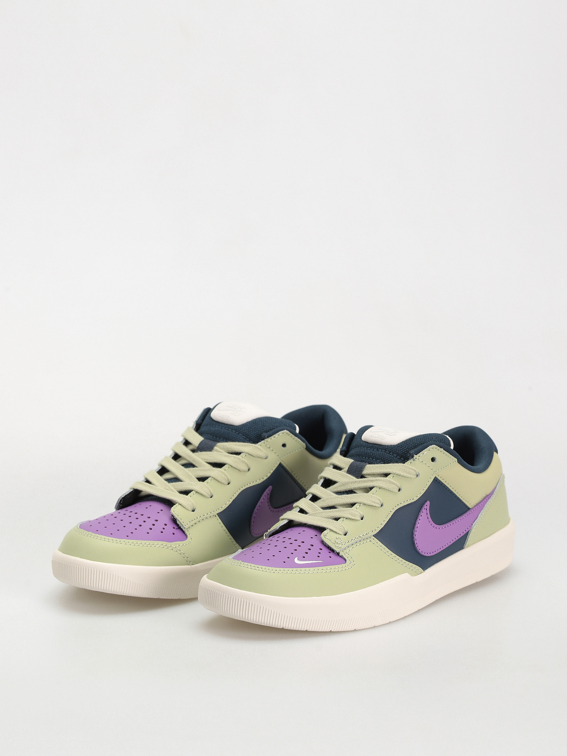 Nike SB Force 58 Premium Schuhe (olive aura/black raspberry armory navy)