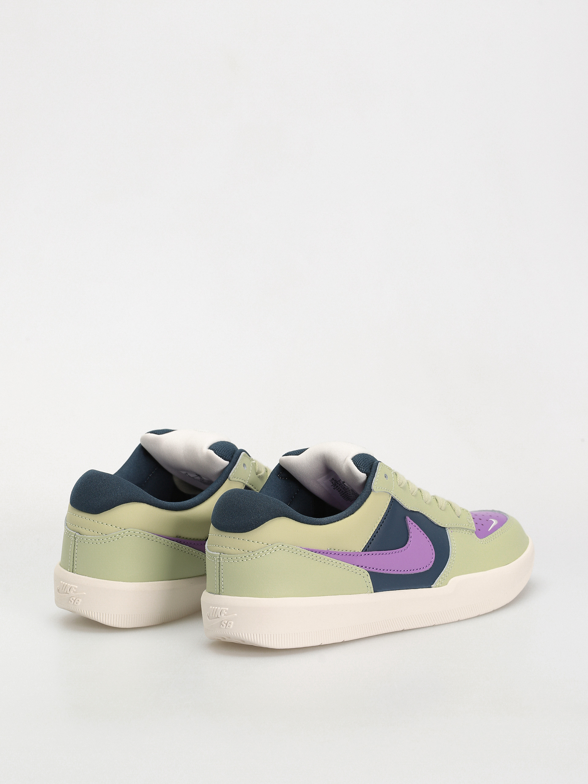 Nike SB Force 58 Premium Schuhe (olive aura/black raspberry armory navy)