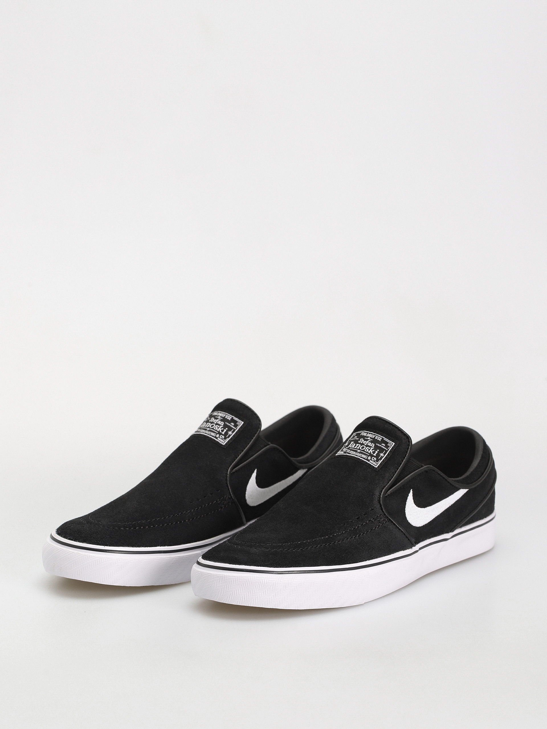 Nike SB Janoski+ Slip Schuhe (black/white black black)
