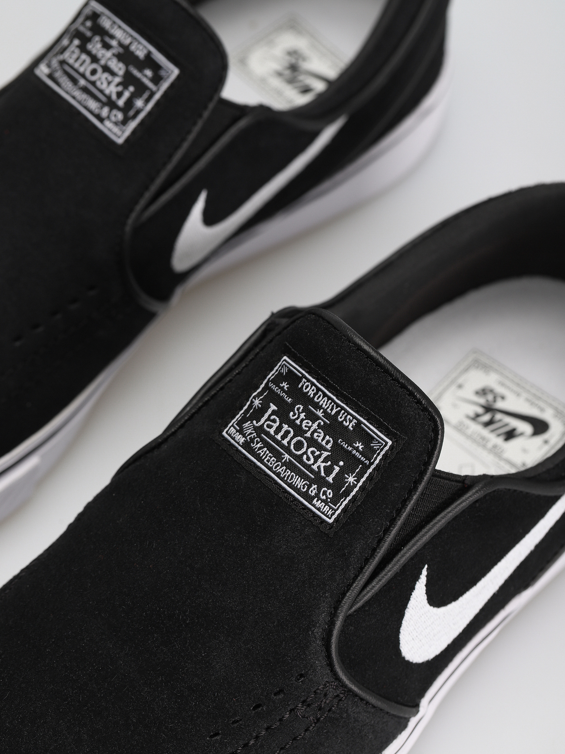 Nike SB Janoski+ Slip Schuhe (black/white black black)
