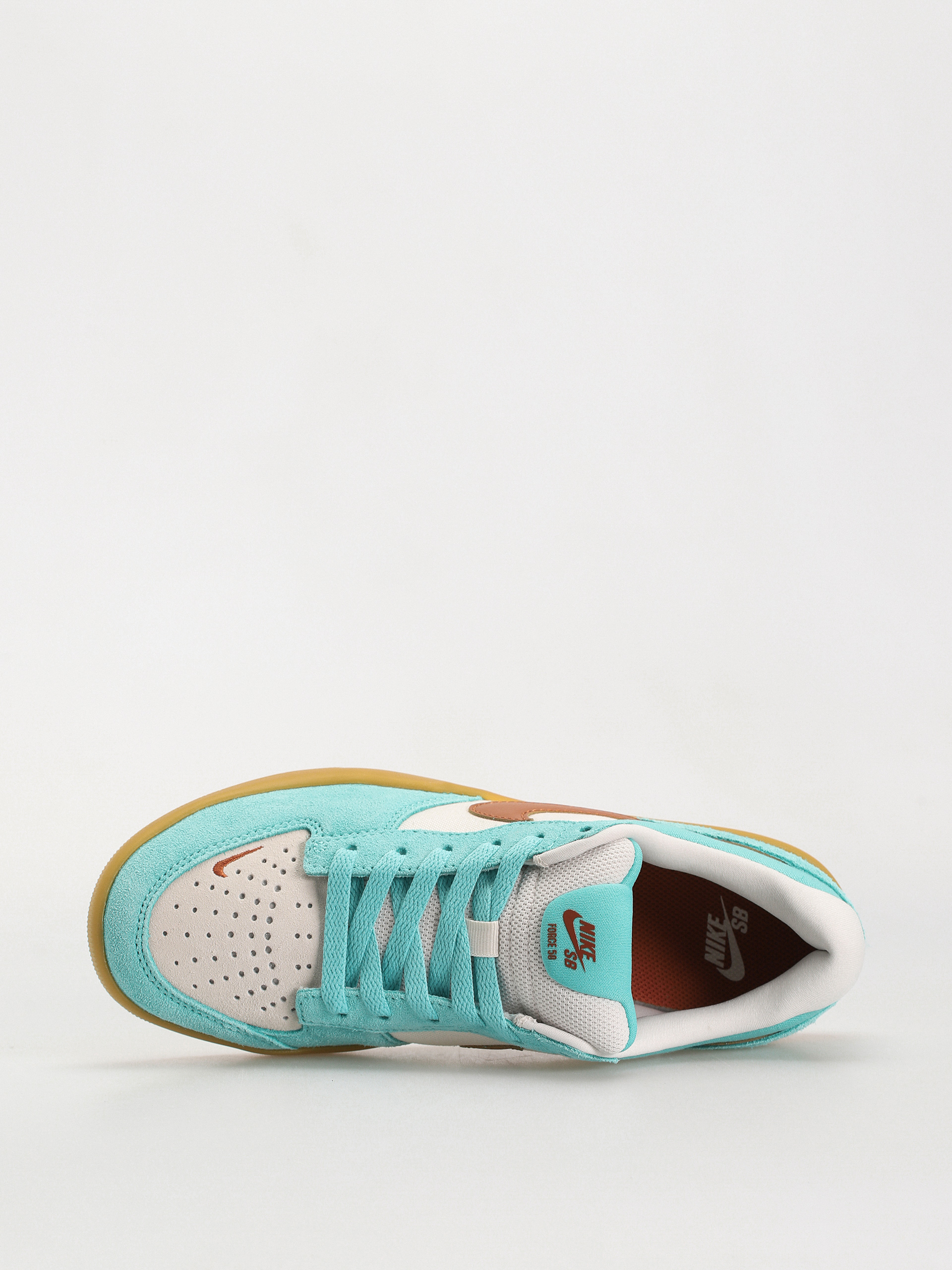 Nike SB Force 58 Mens Size 10.5 Green Frost Dark Russet Sneaker Shoes Casual ? ??????? ????? ⚒ | A very summery colourway  main image 4