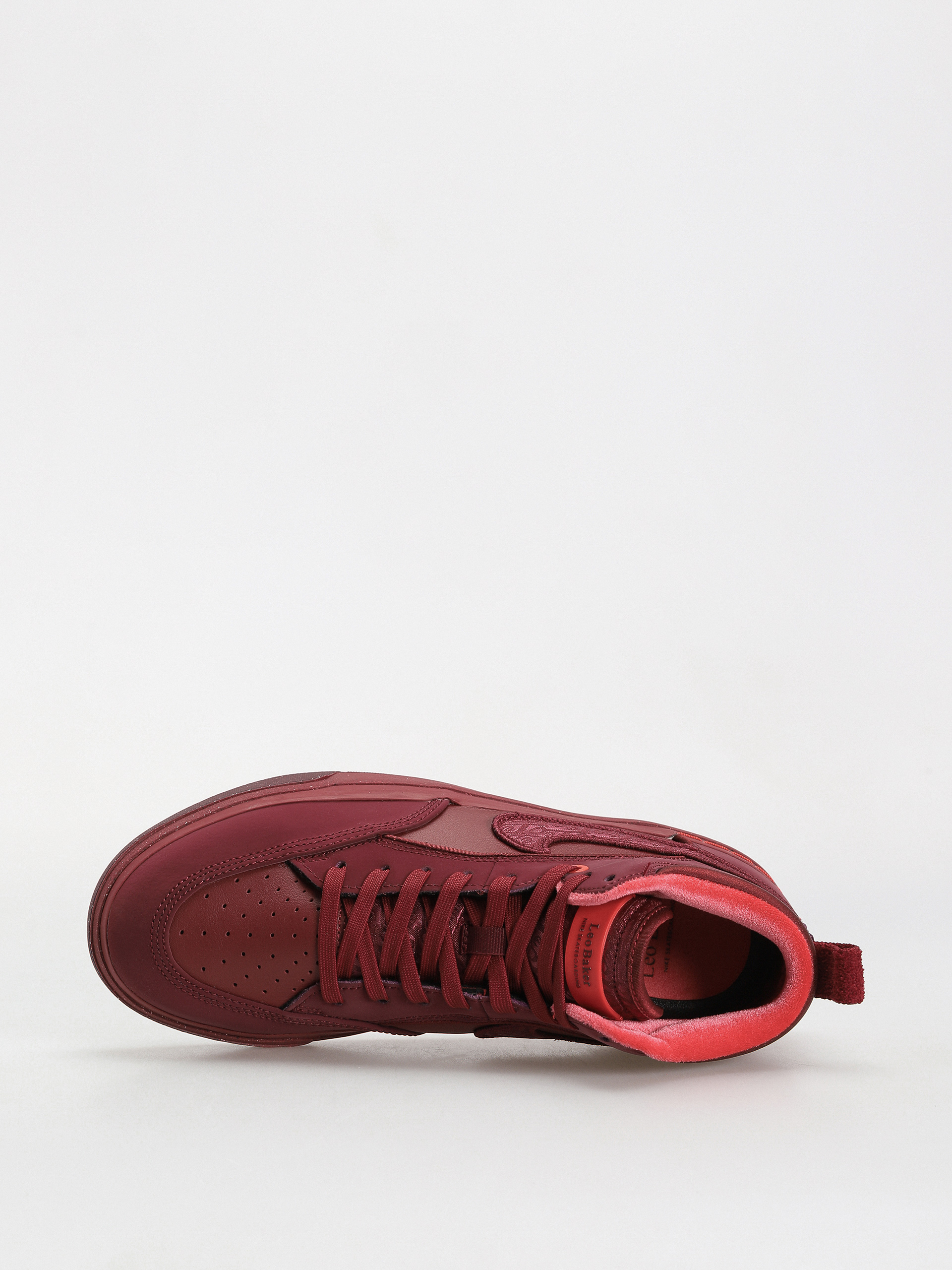 Nike SB React Leo Prm Shoes (dark beetroot/dark beetroot team red)