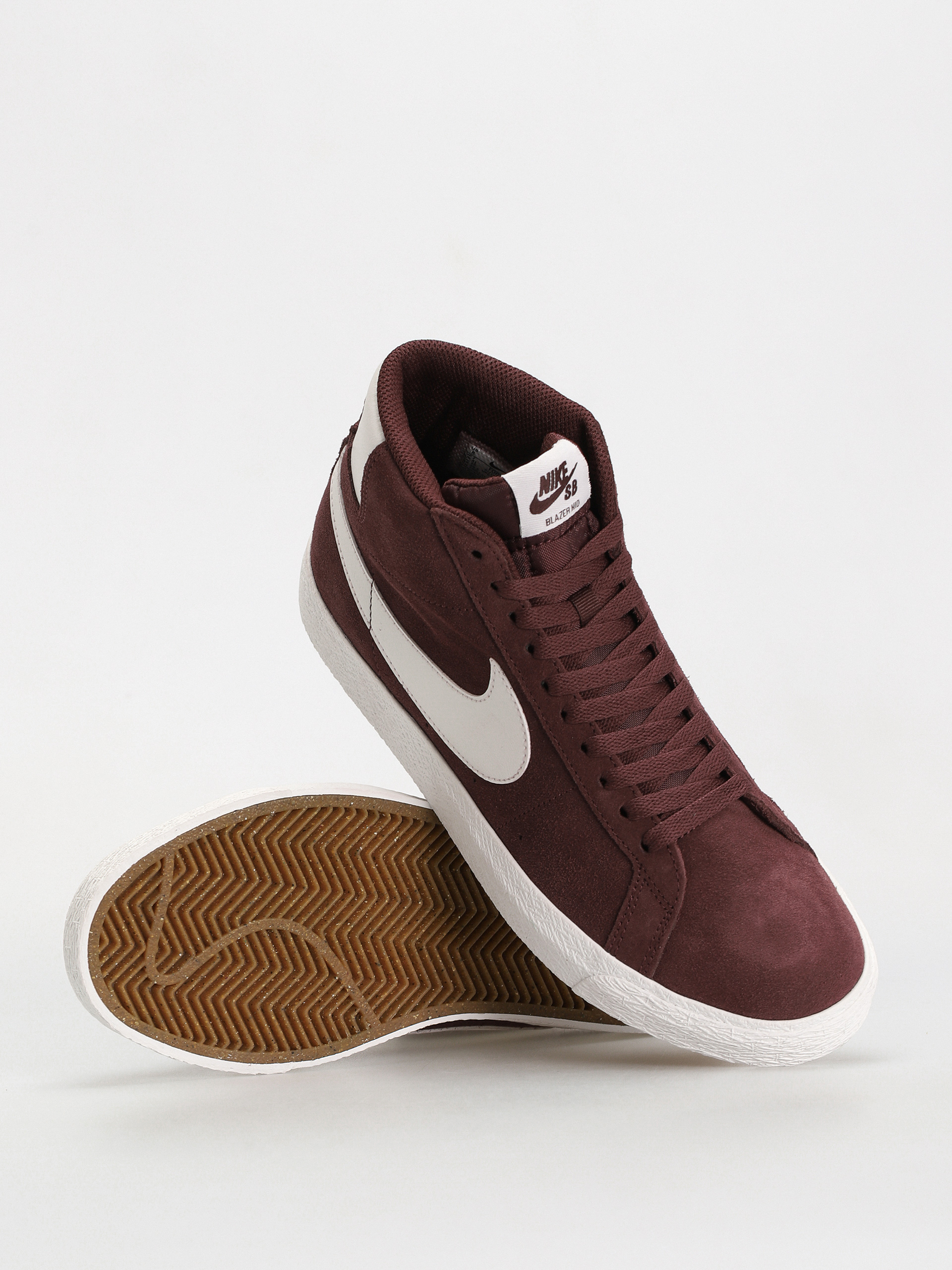 Nike SB Zoom Blazer Mid Shoes burgundy (burgundy crush/summit white)