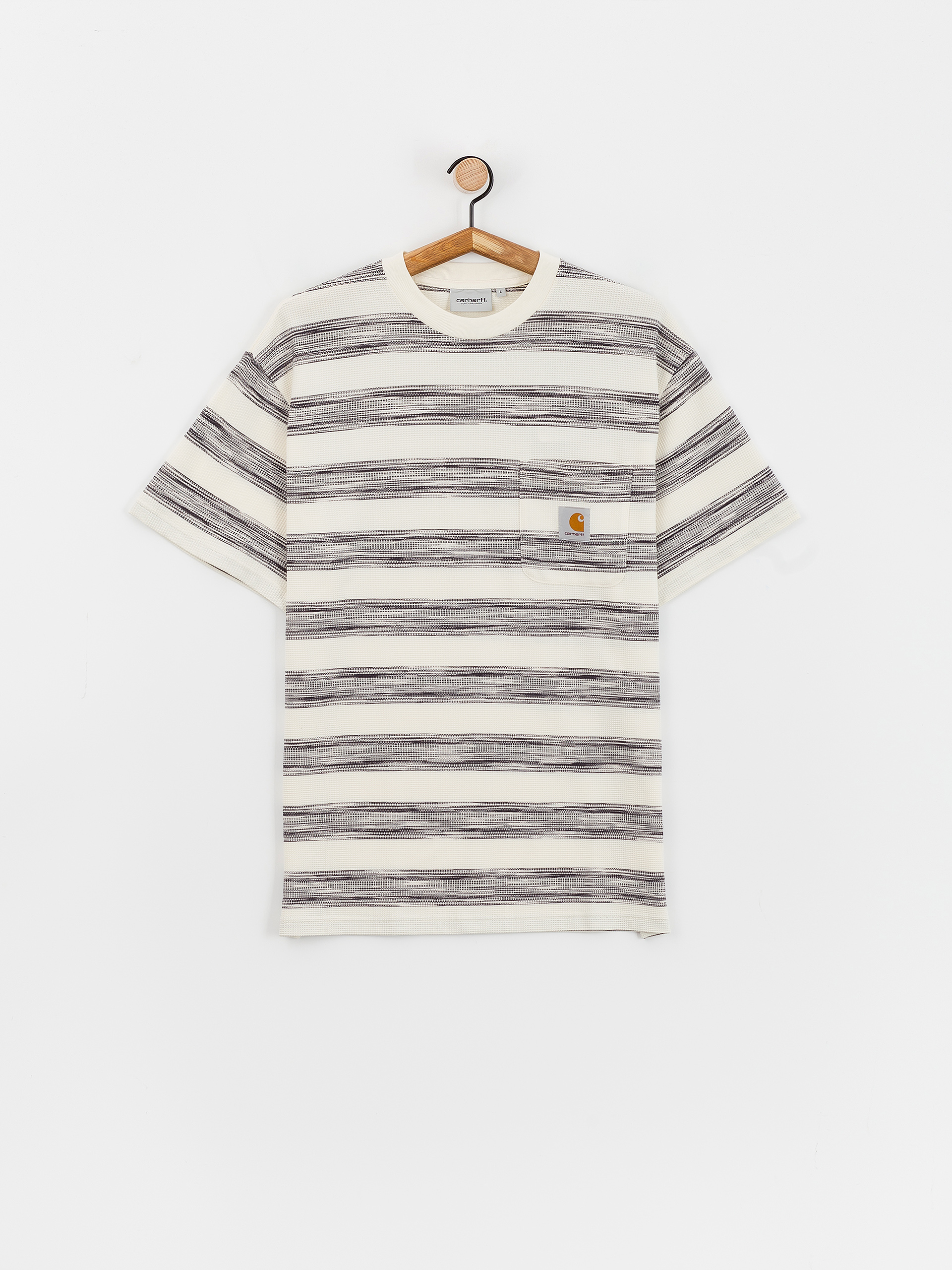 Carhartt WIP Dodson Pocket T-Shirt (dodson stripe horizontal/natural)