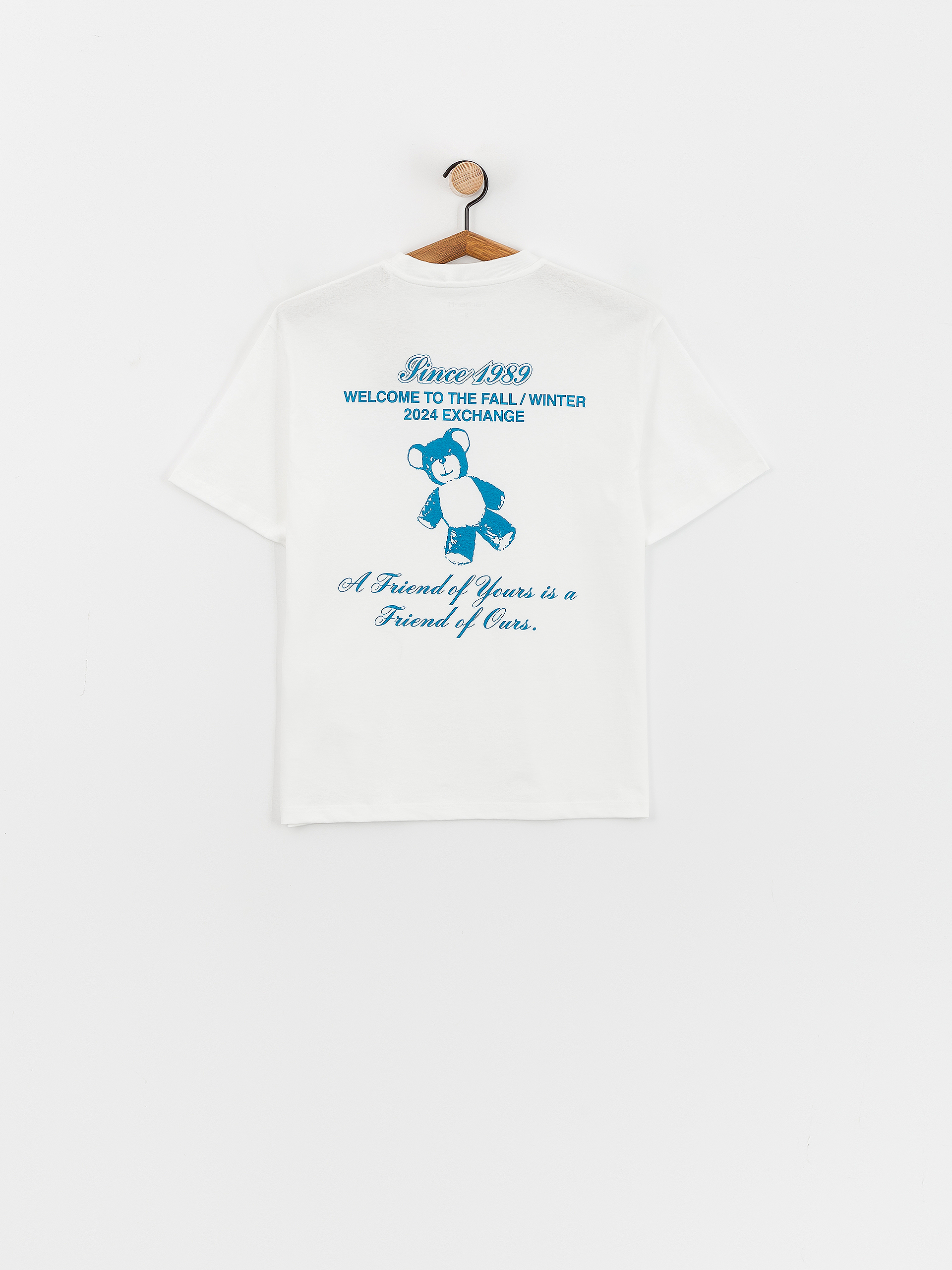 Carhartt WIP Exchange Wmn T-Shirt (white/blue)