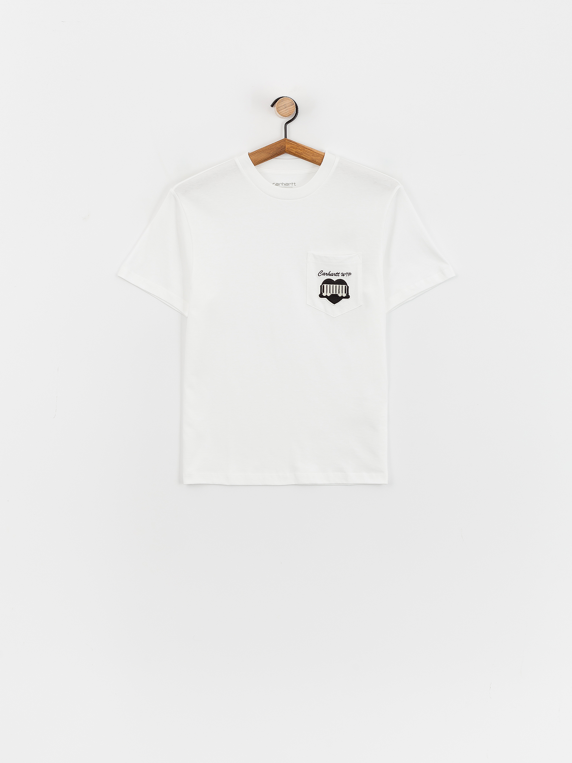 Carhartt WIP Heart Train Pocket Wmn T-Shirt - white (white)