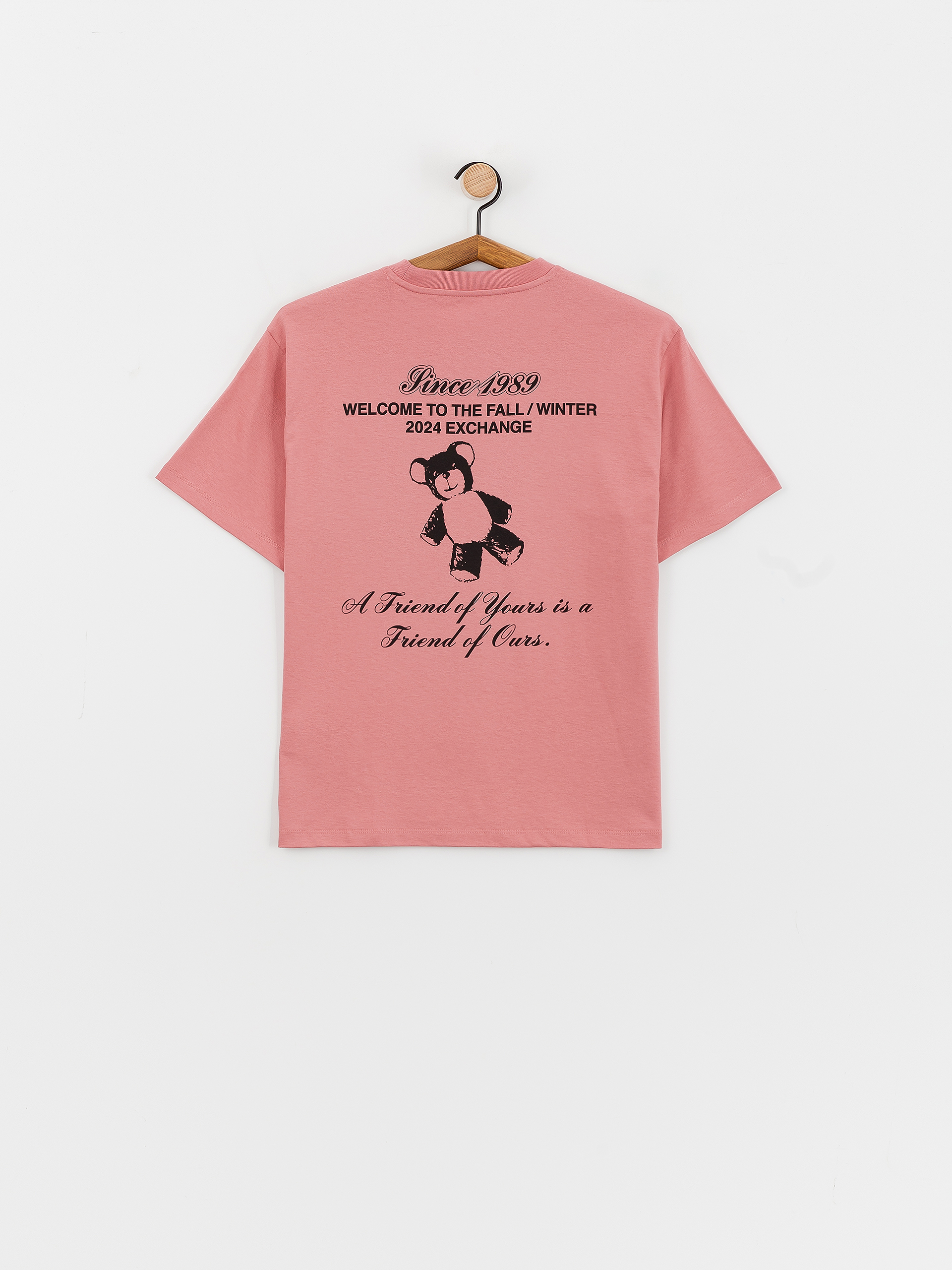 Carhartt WIP Exchange Wmn T-Shirt (dusty rose/black)