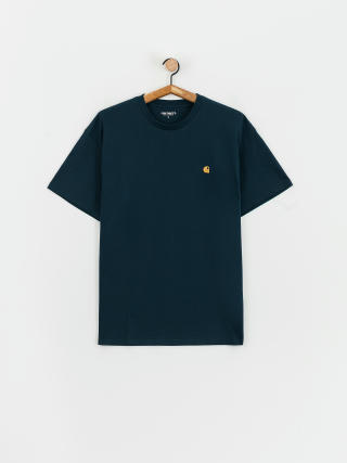 Carhartt WIP Chase T-Shirt (duck blue/gold)