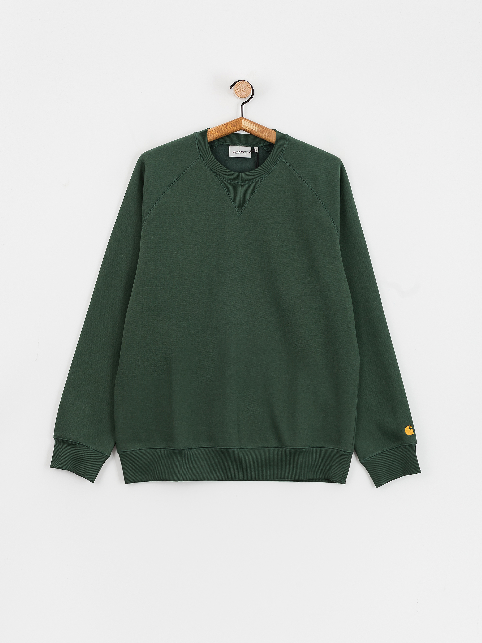 Carhartt WIP Chase Sweatshirt (sycamore tree/gold)