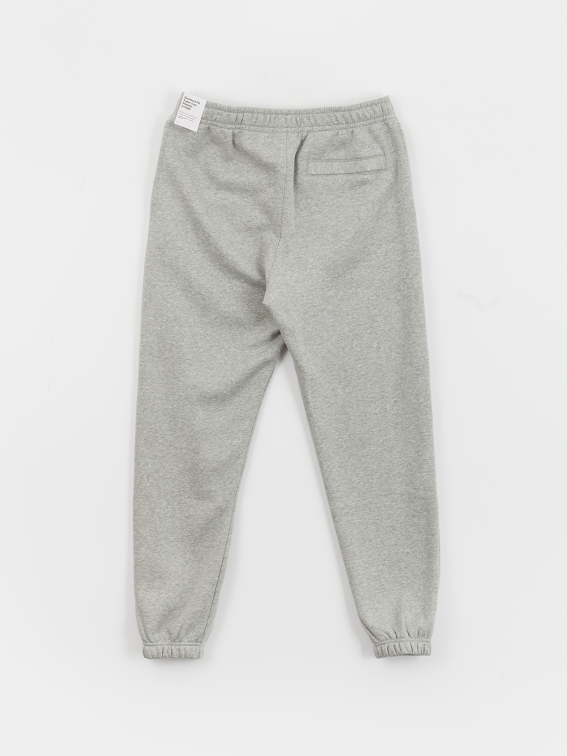 Nike SB Club Fleece Pants (dk grey heather/matte silver/white)